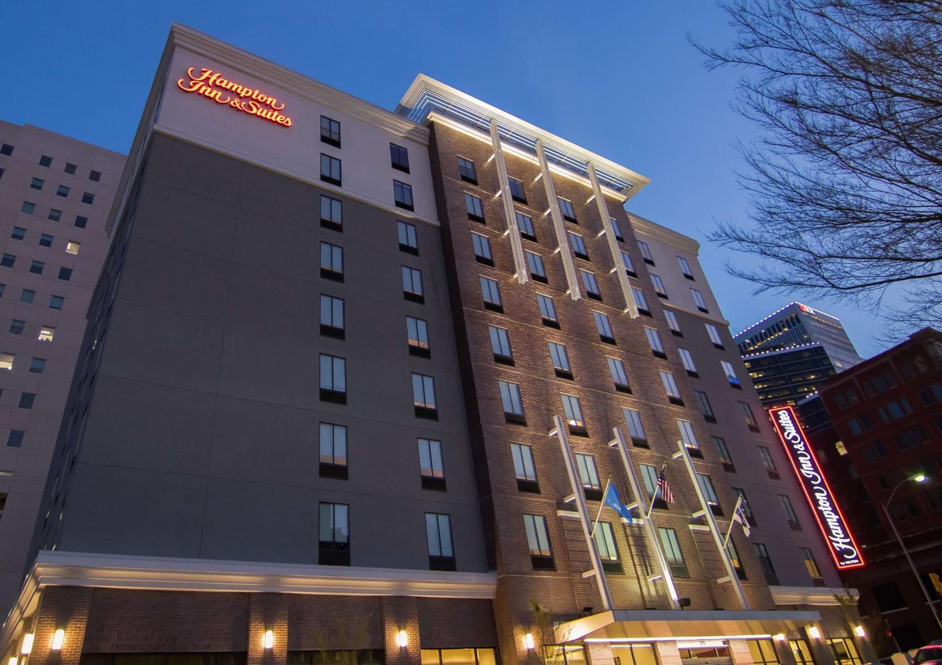 Hampton Inn & Suites Tulsa Downtown, Ok property views in Tulsa, OK — gallery photo 3