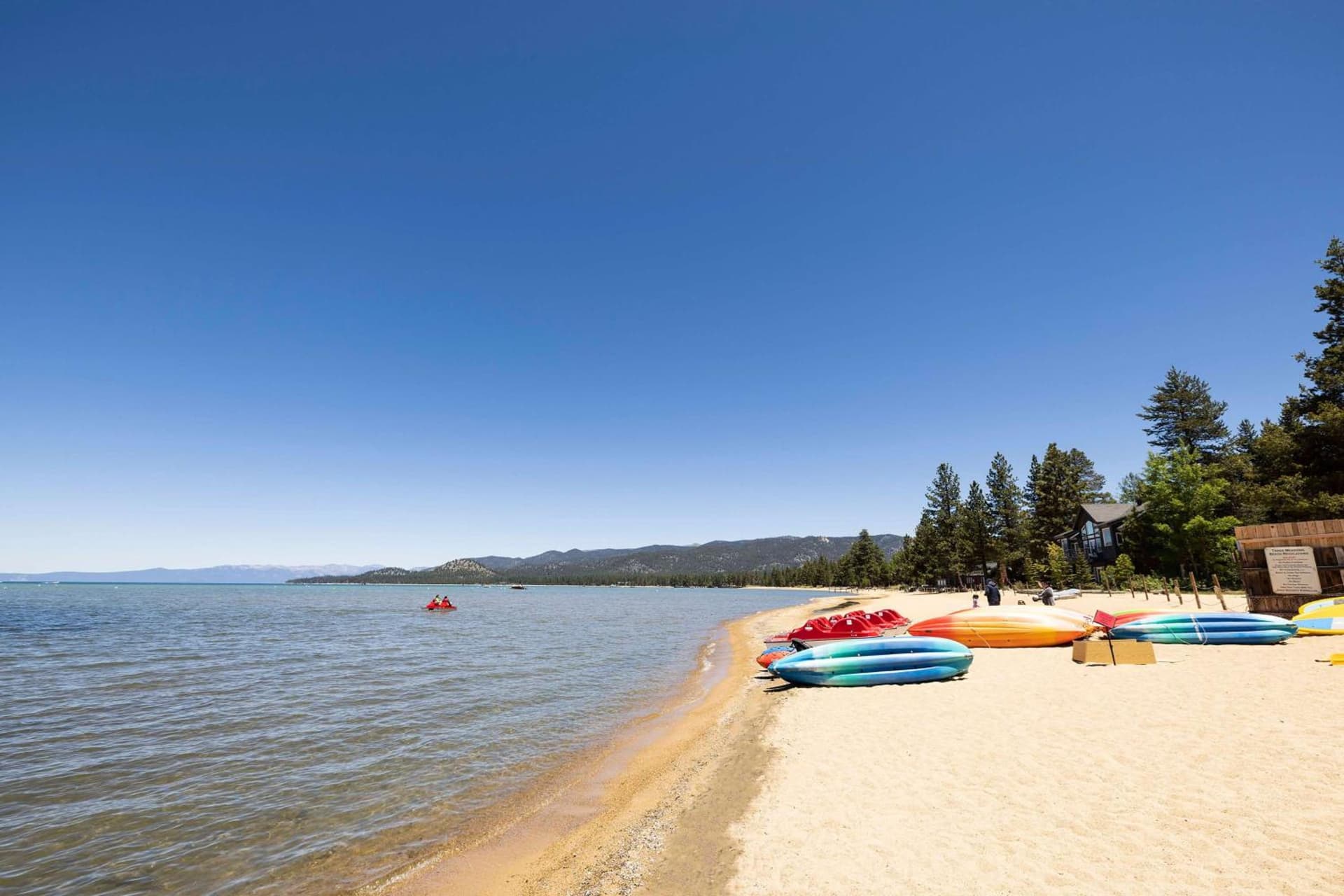 Hilton Vacation Club Lake Tahoe Resort South property views in South Lake Tahoe, CA — gallery photo 3