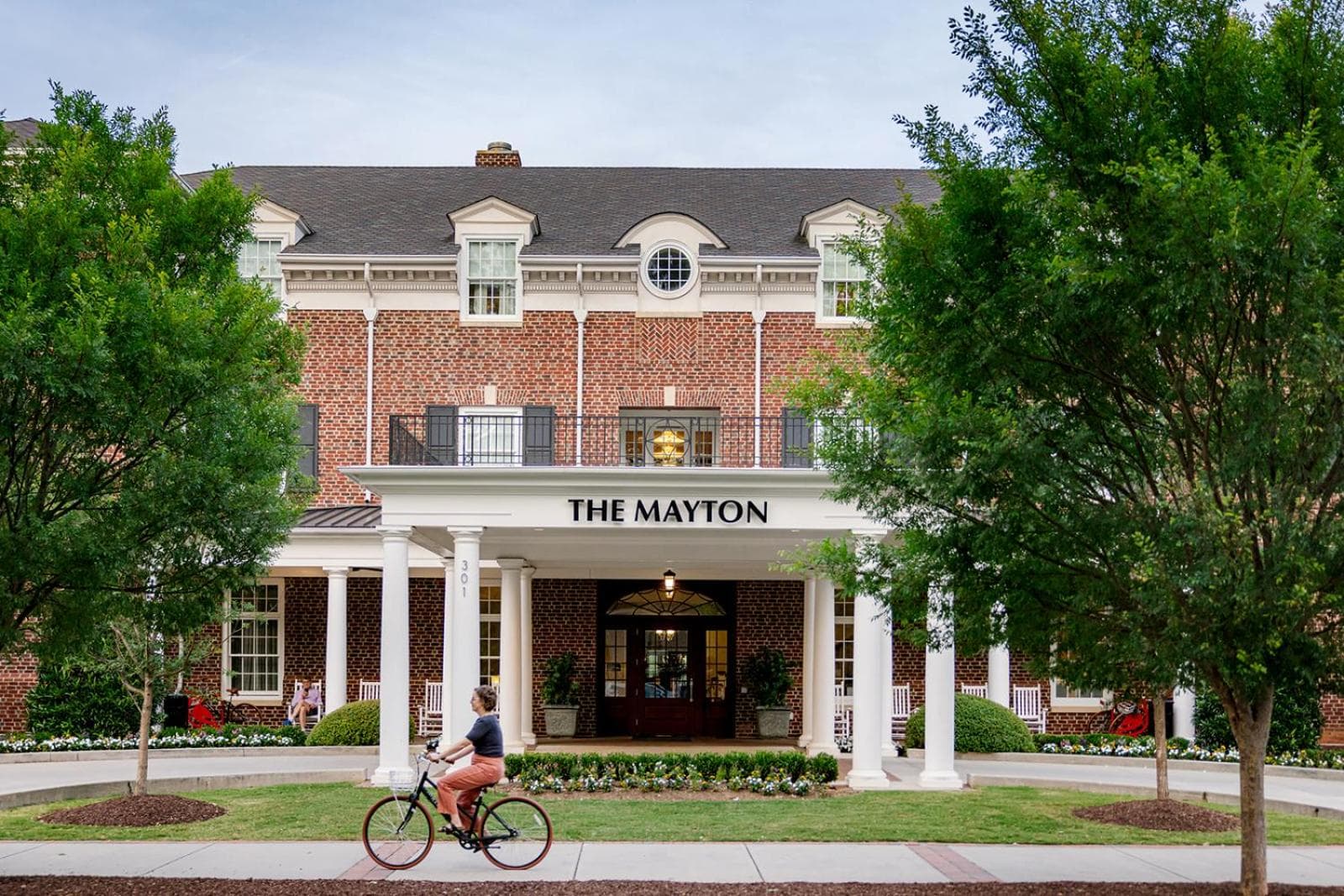 The Mayton exterior or lobby in Cary, NC — main listing photo