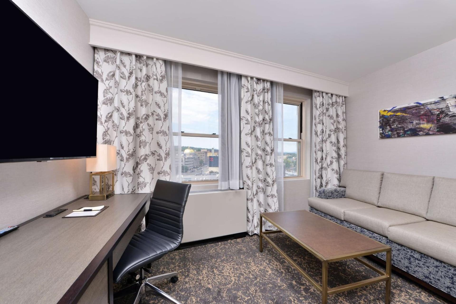 DoubleTree by Hilton Utica property views in Utica, NY — gallery photo 3