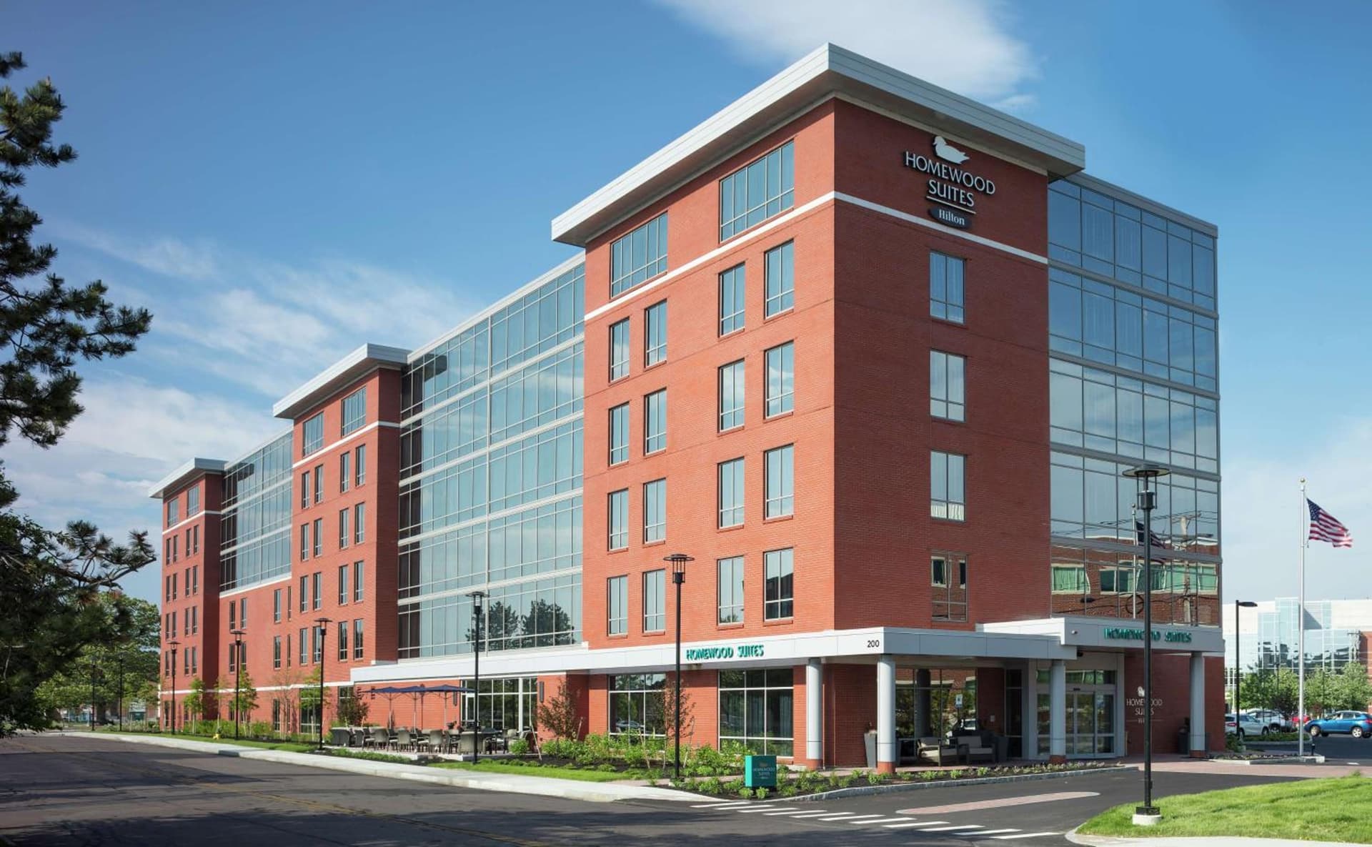 Homewood Suites by Hilton Needham Boston featured exterior or lobby in Needham — similar hotel