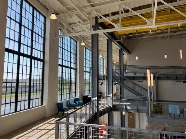 The Warehouse Hotel at Champion Mill interior in Hamilton, OH — gallery photo 2