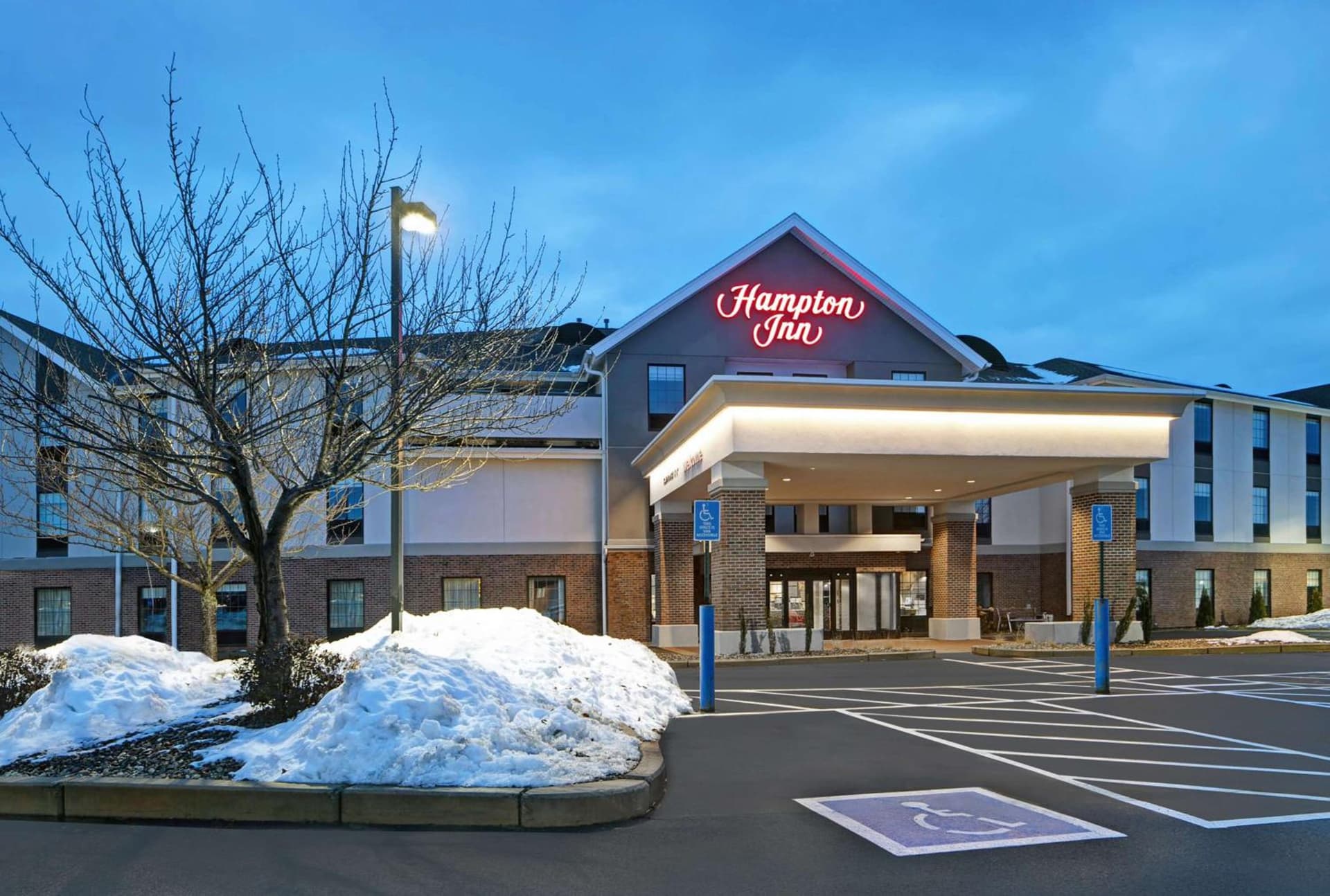 Hampton Inn Westfield featured exterior or lobby in Westfield, MA — similar hotel