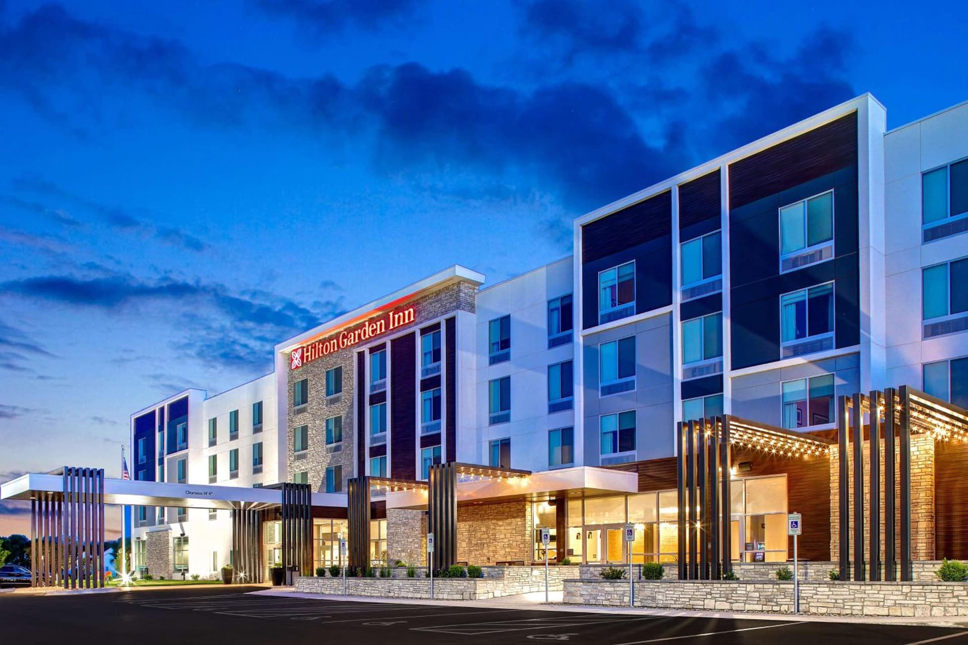 Hilton Garden Inn Cedar Rapids featured exterior or lobby in Cedar Rapids, IA — similar hotel