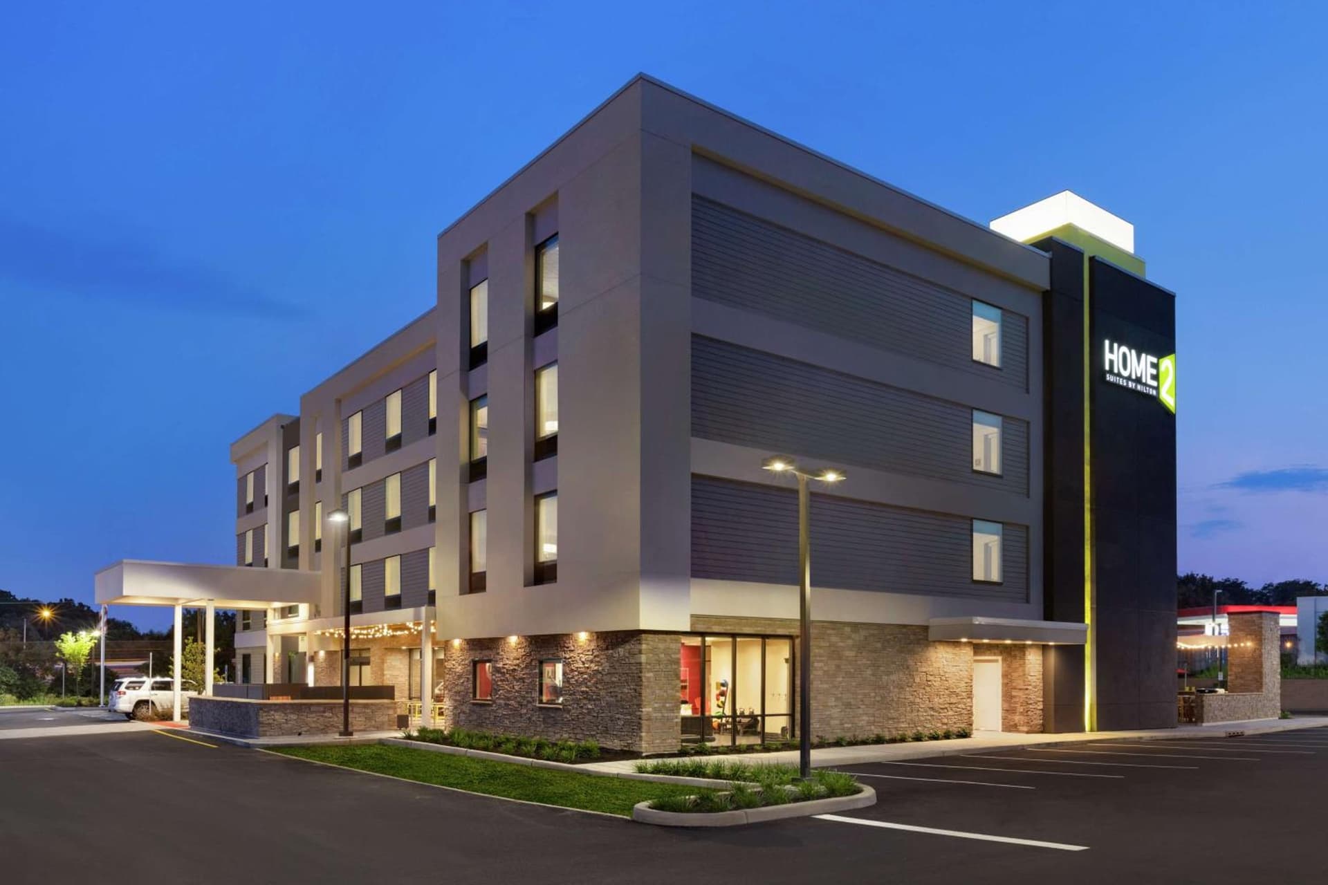 Home2 Suites by Hilton New Brunswick, NJ featured exterior or lobby in New Brunswick, NJ — similar hotel