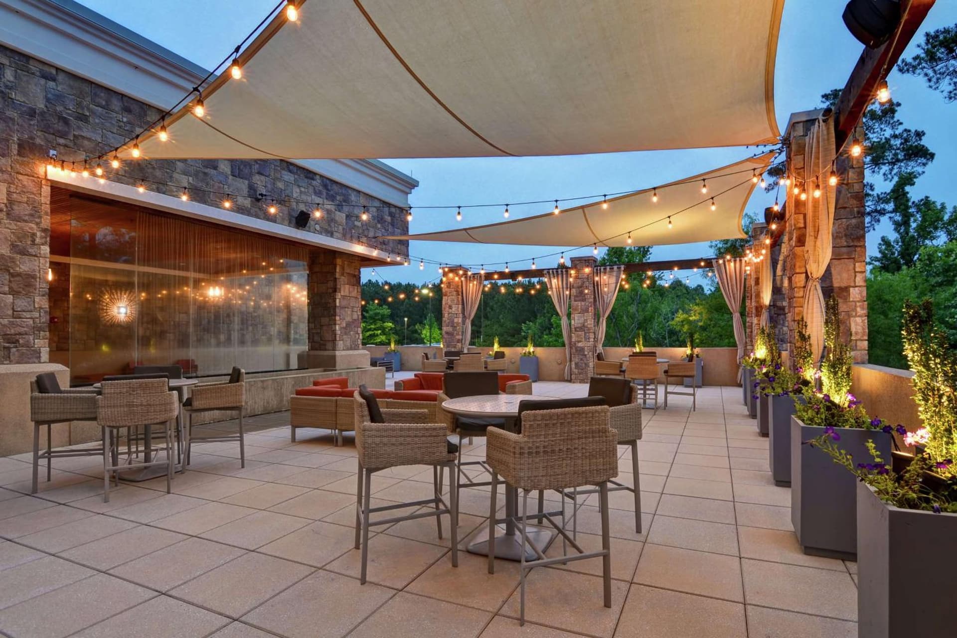 Embassy Suites by Hilton Raleigh Durham Airport Brier Creek property views in Raleigh, NC — gallery photo 3