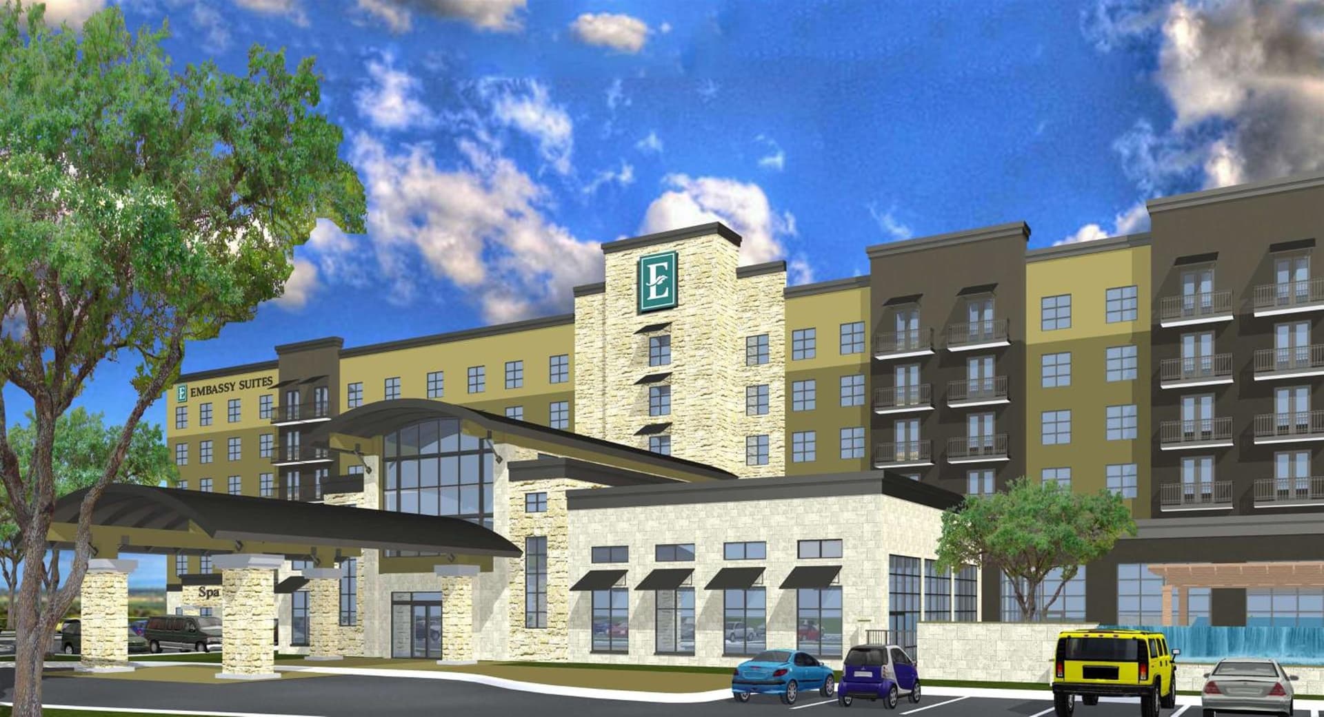 Embassy Suites San Antonio Brooks City Base Hotel & Spa interior in San Antonio, TX — gallery photo 2