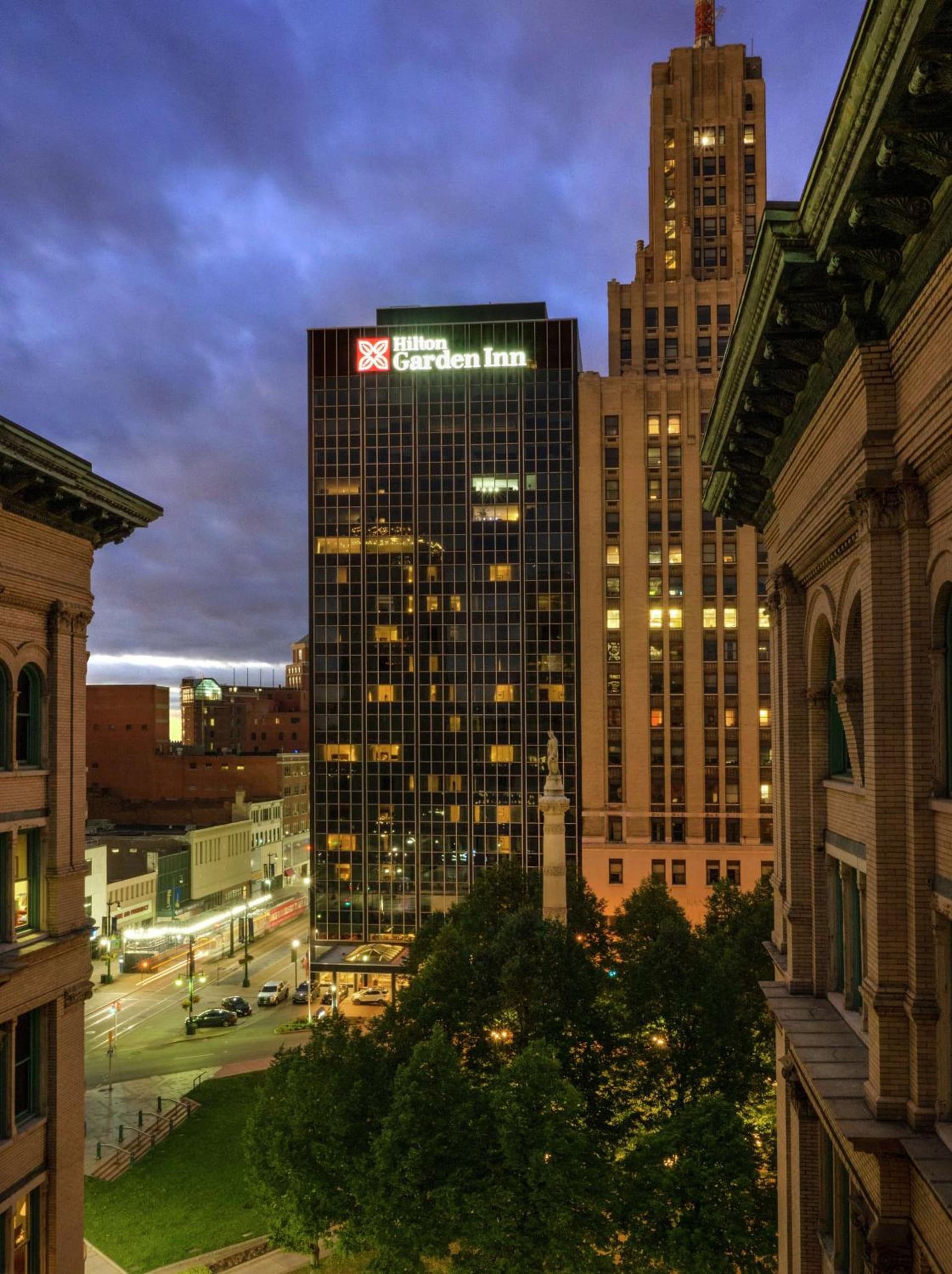 The Hilton Garden Inn Buffalo-Downtown property views in Buffalo, NY — gallery photo 3