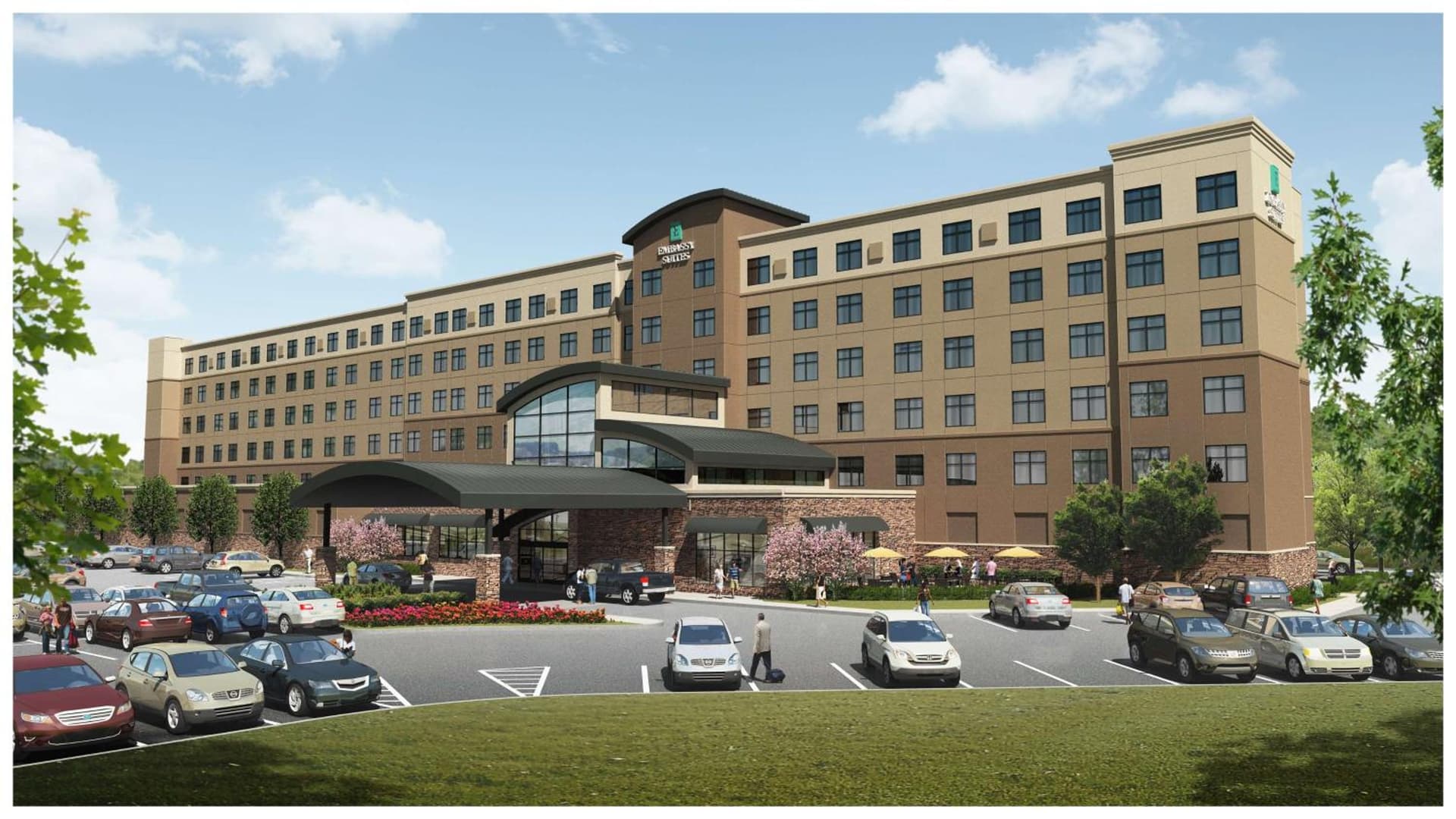 Embassy Suites by Hilton Akron Canton Airport property views in North Canton, OH — gallery photo 3