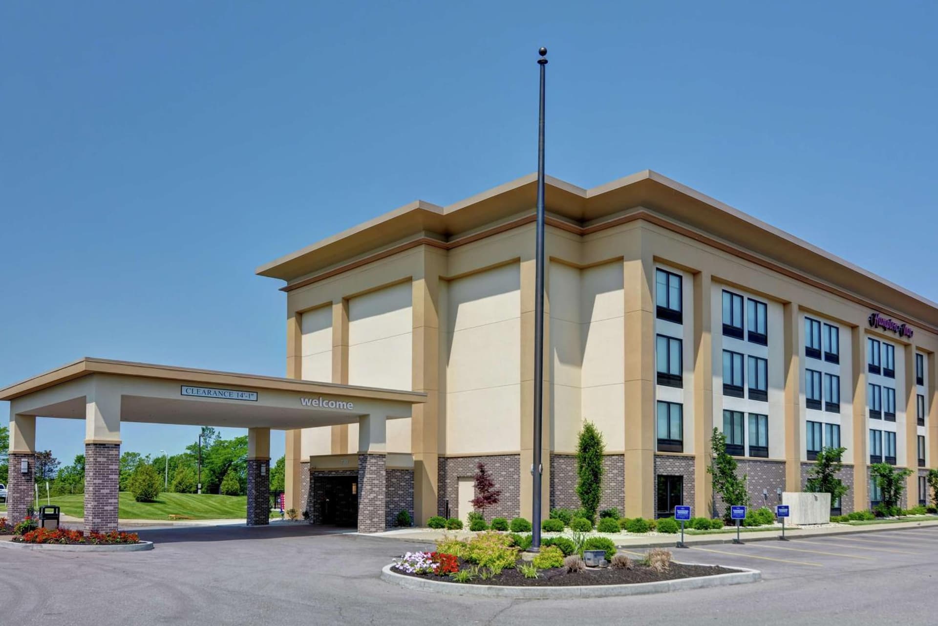 Hampton Inn Cincinnati Airport South featured exterior or lobby in Florence, KY — similar hotel