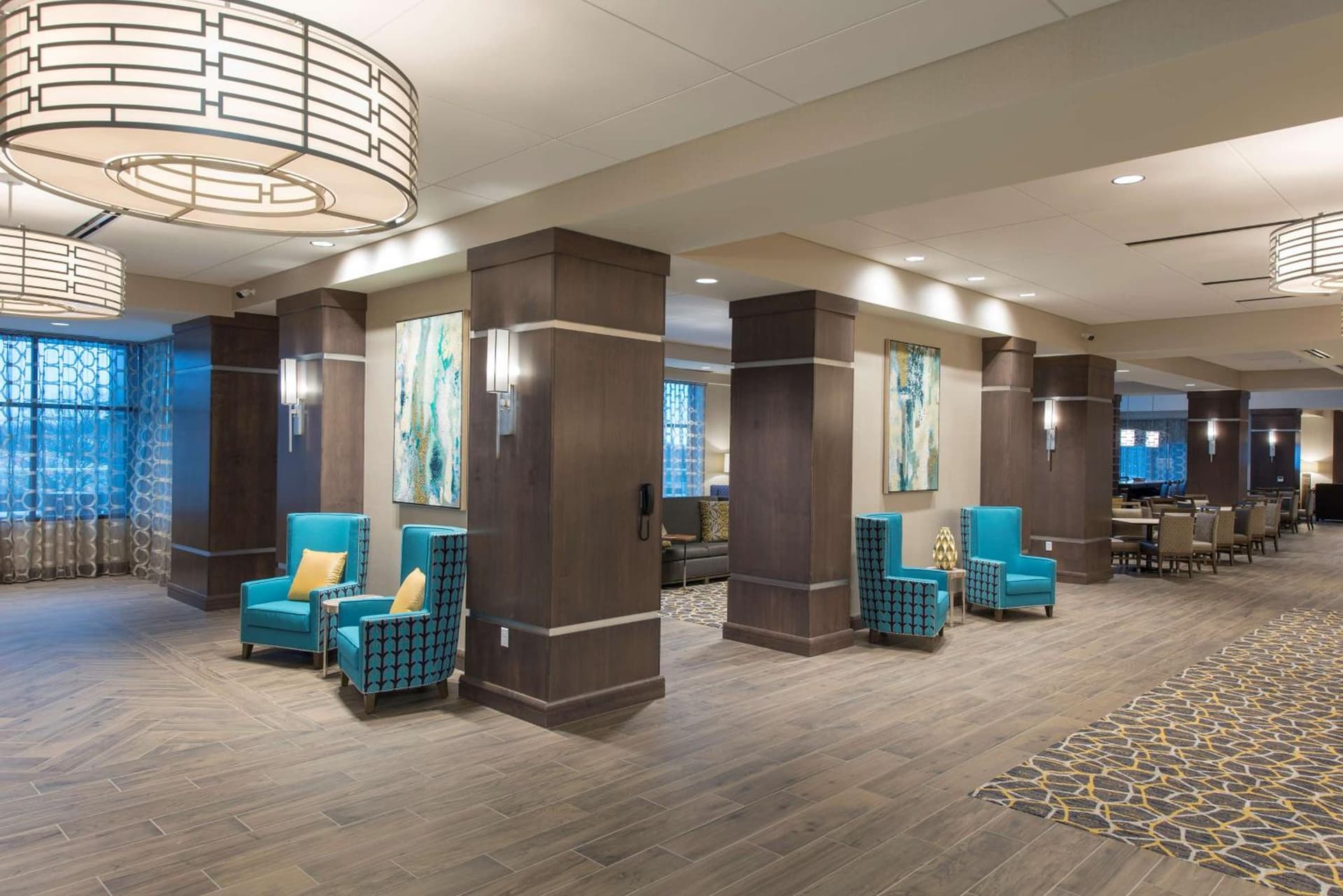 Hampton Inn & Suites Grand Rapids Downtown interior in Grand Rapids, MI — gallery photo 2