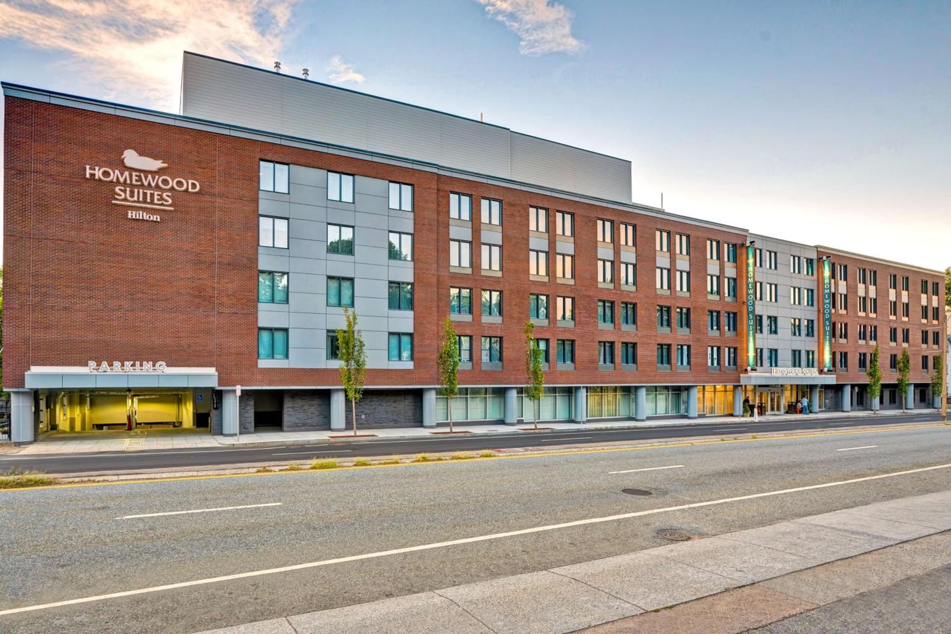Homewood Suites by Hilton Boston Brookline-Longwood Medical exterior or lobby in Brookline — main listing photo