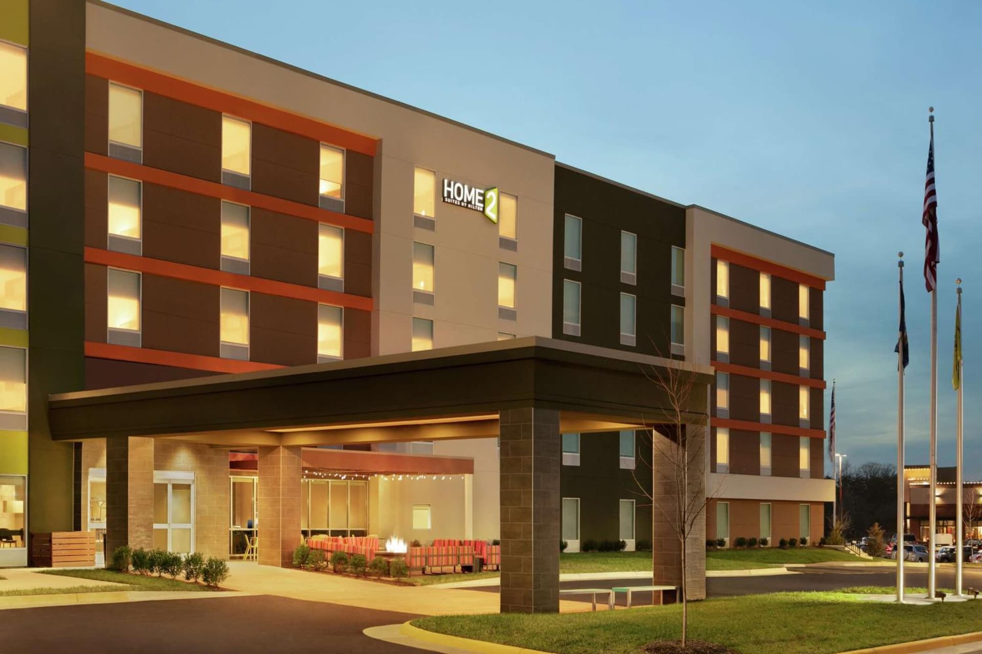 Home2 Suites By Hilton Chantilly Dulles Airport property views in Chantilly, VA — gallery photo 3