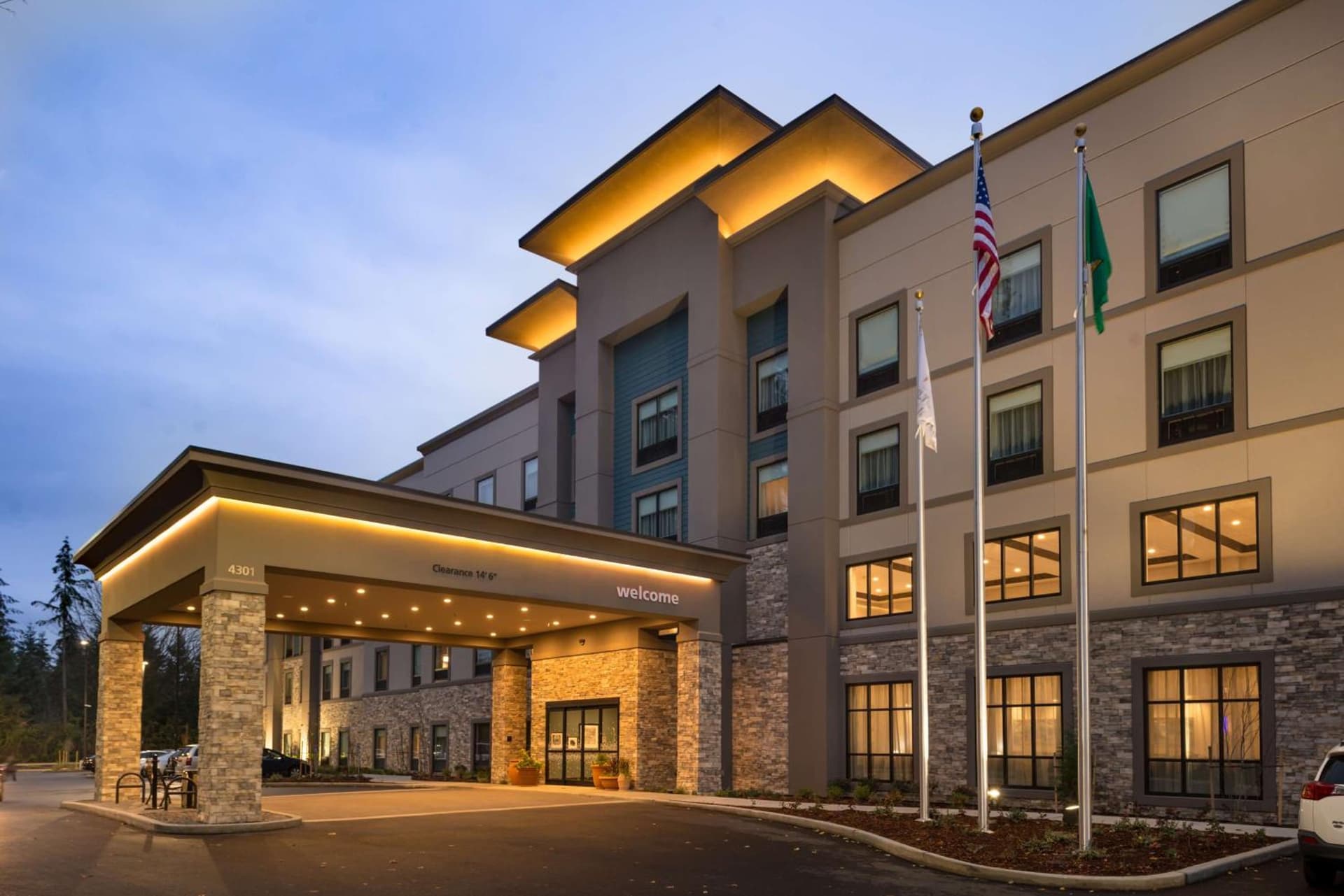 Hampton Inn & Suites Olympia Lacey, Wa property views in Olympia, WA — gallery photo 3