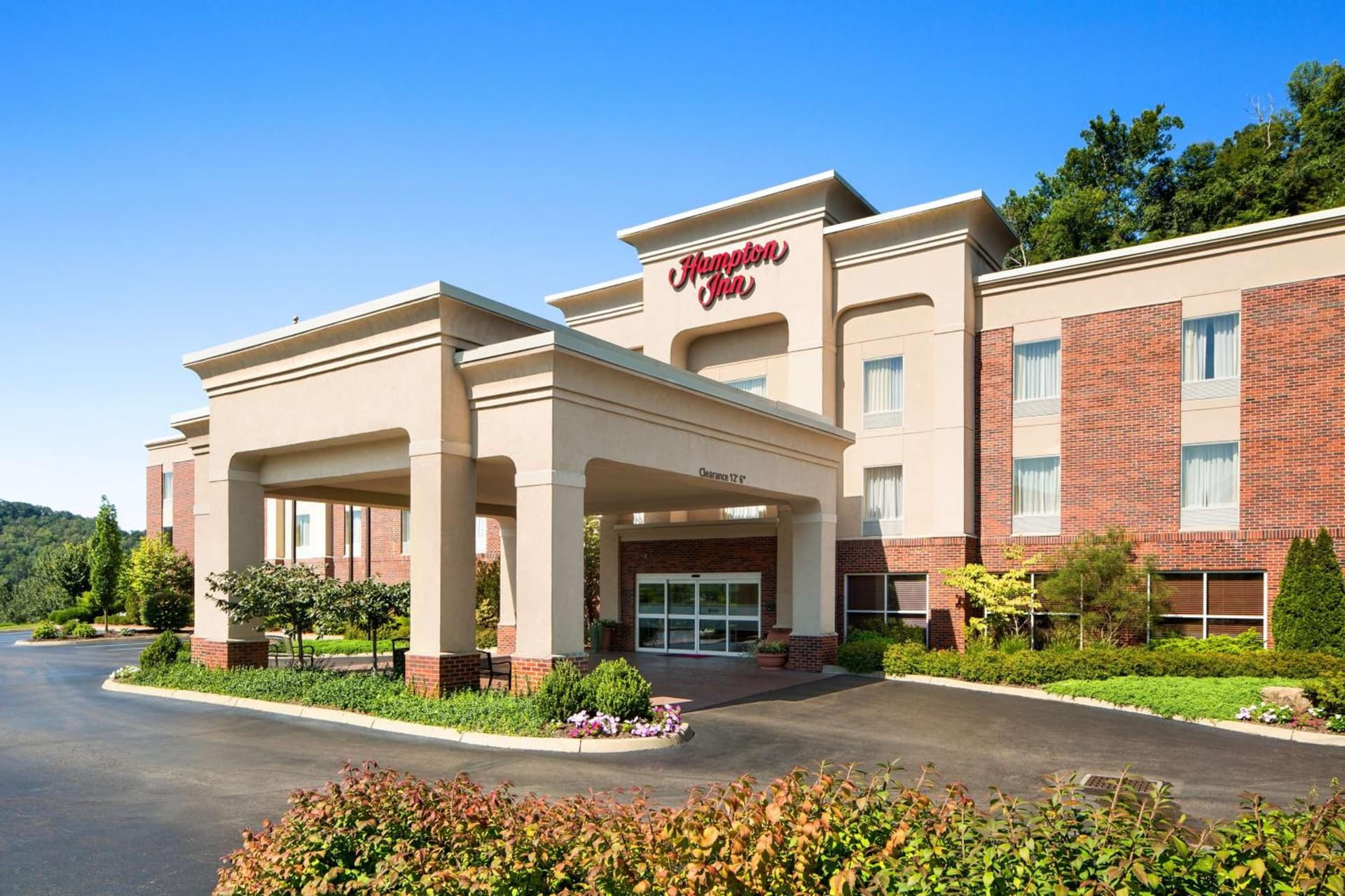 Hampton Inn Athens featured exterior or lobby in Athens, OH — similar hotel