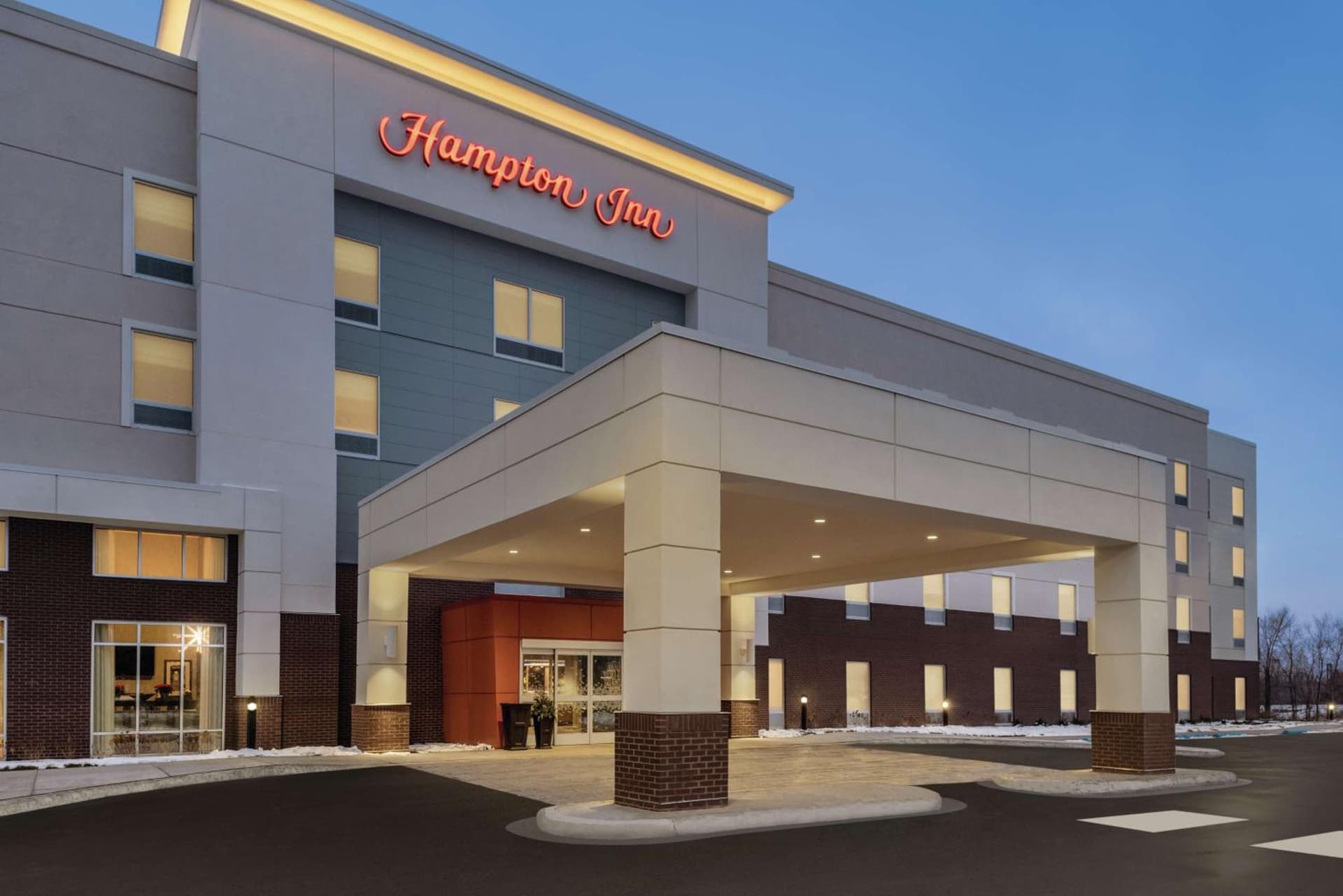 Hampton Inn Brooklyn Park featured exterior or lobby in Brooklyn Park, MN — similar hotel