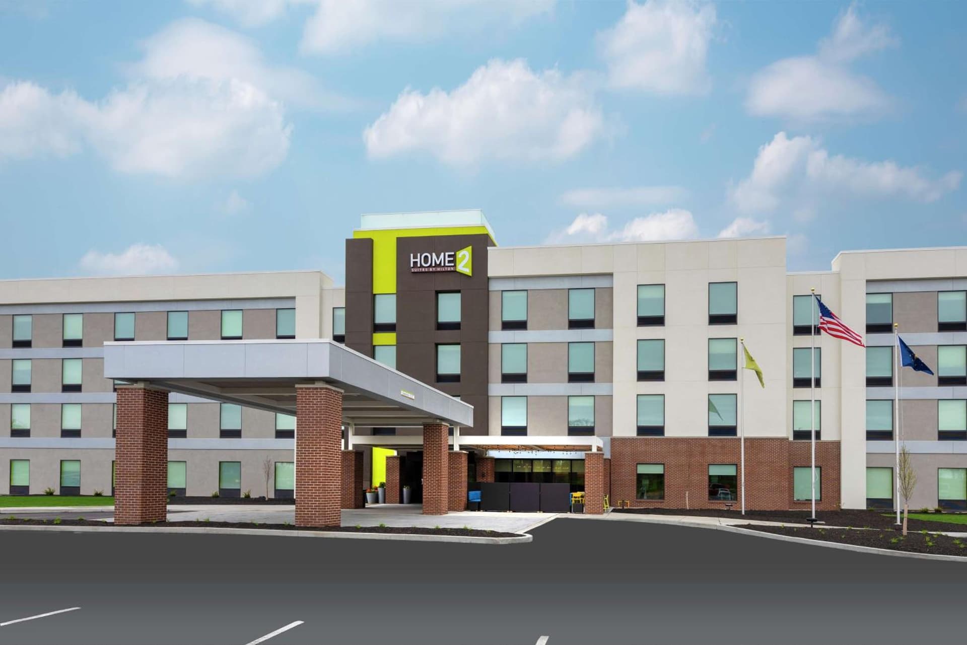 Home2 Suites By Hilton Indianapolis Airport featured exterior or lobby in Indianapolis, IN — similar hotel