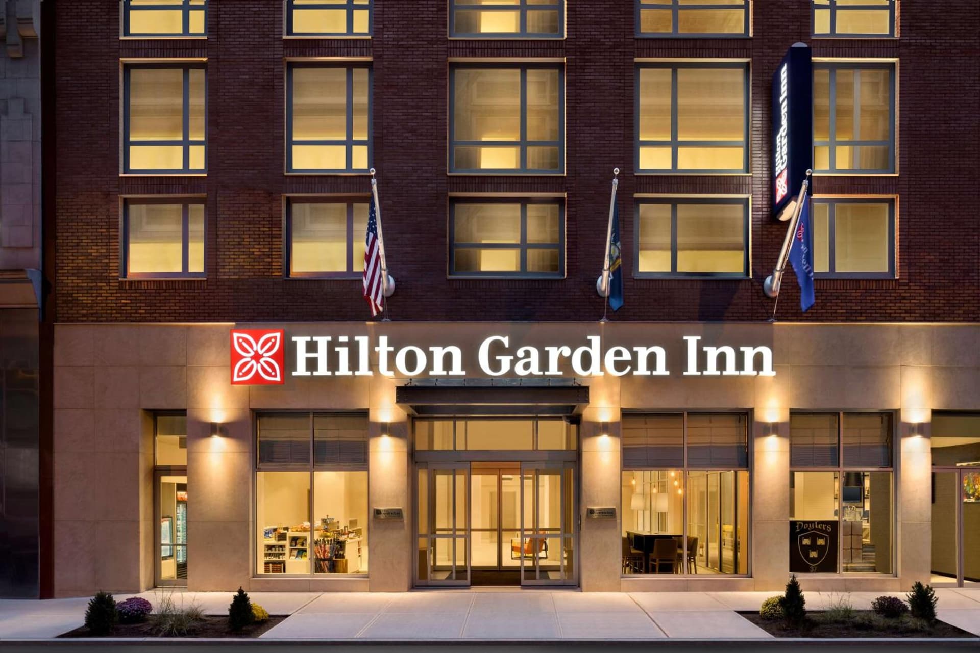Hilton Garden Inn New York Times Square South exterior or lobby in New York, NY — main listing photo