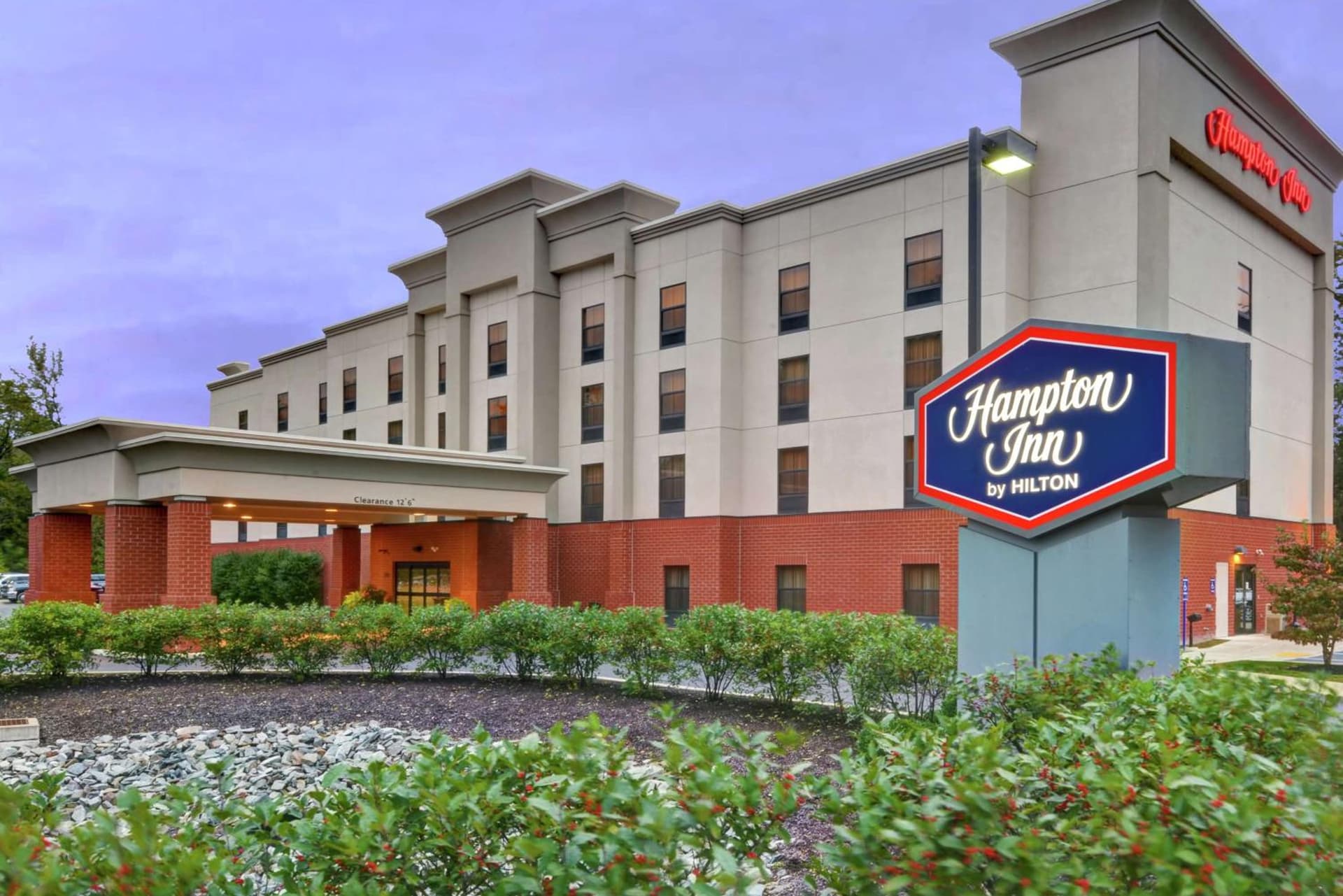 Hampton Inn Tunkhannock property views in Tunkhannock, PA — gallery photo 3