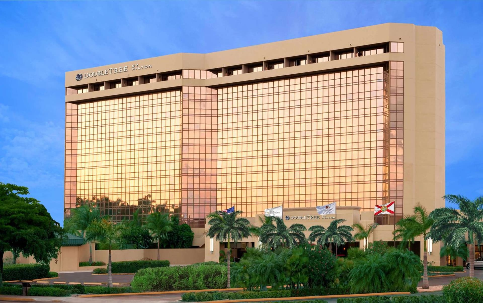 DoubleTree by Hilton Hotel Miami Airport & Convention Center exterior or lobby in Miami, FL — main listing photo