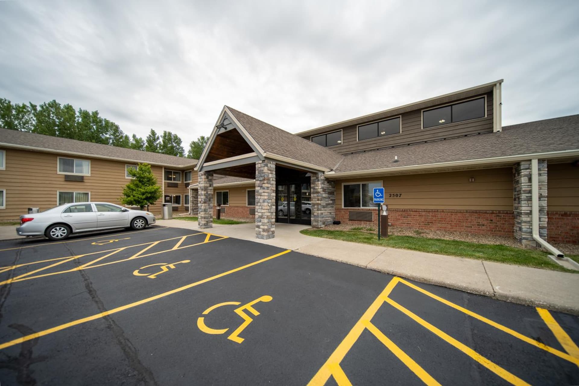 AmericInn by Wyndham Ames featured exterior or lobby in Ames, IA — similar hotel