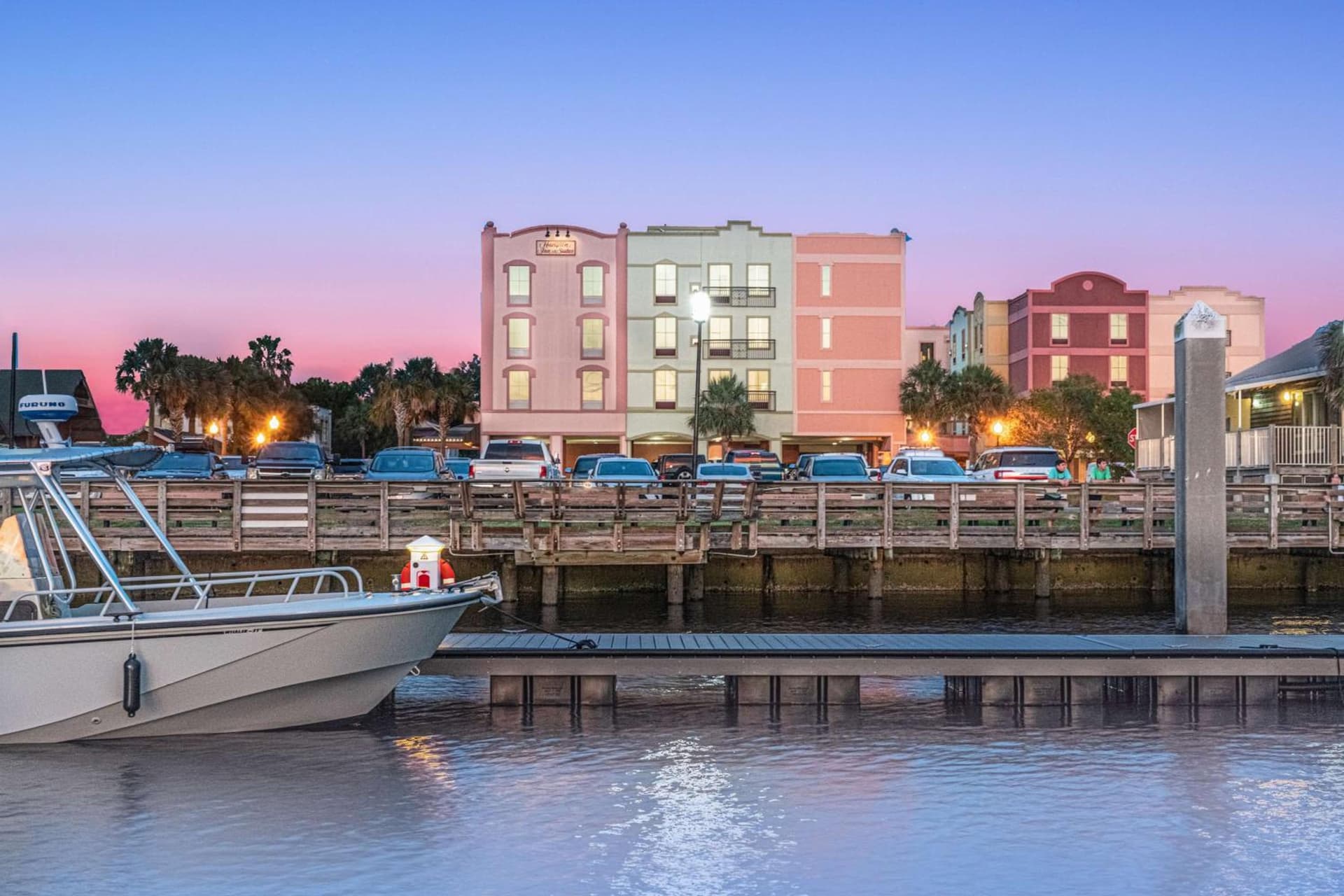 Hampton Inn & Suites Amelia Island-Historic Harbor Front property views in Fernandina Beach, FL — gallery photo 3