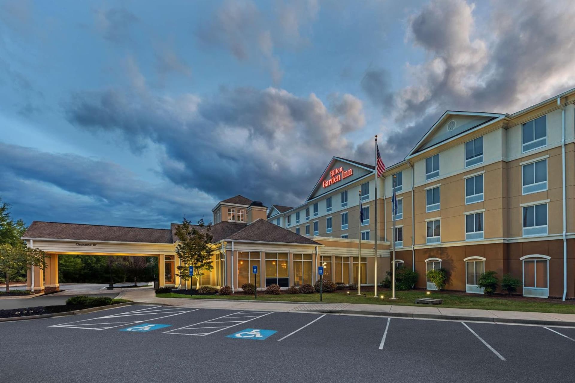 Hilton Garden Inn Aiken property views in Aiken, SC — gallery photo 3