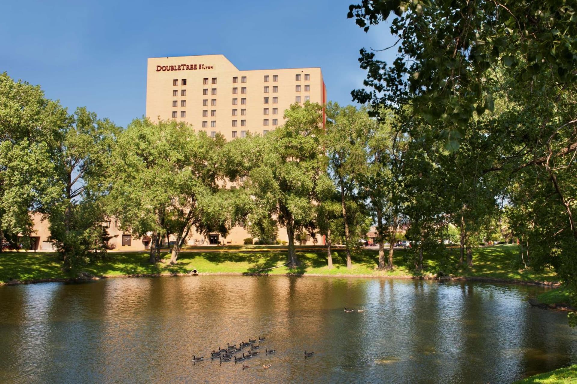 DoubleTree by Hilton Minneapolis Park Place featured exterior or lobby in Saint Louis Park, MN — similar hotel