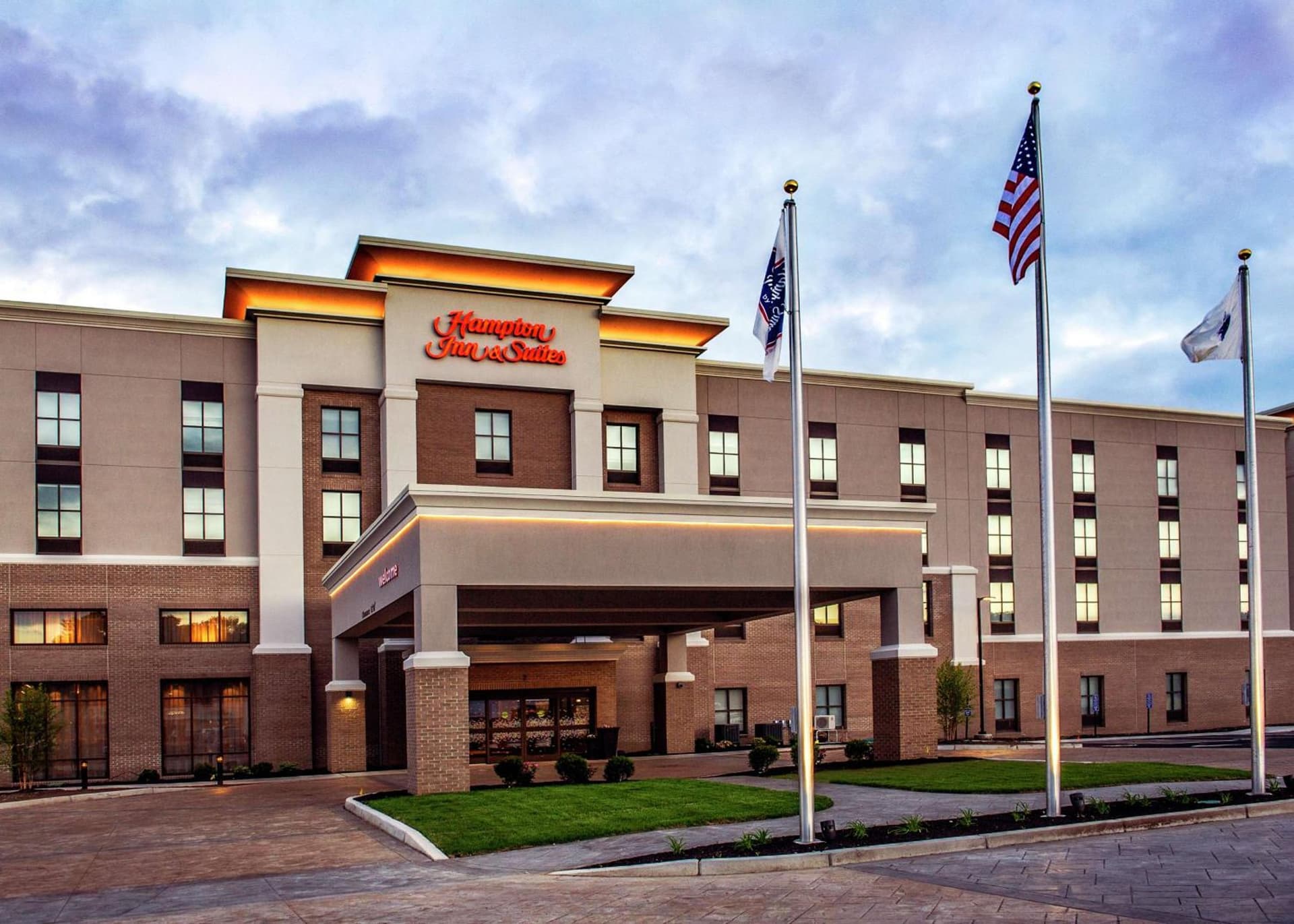 Hampton Inn & Suites/Foxborough/Mansfield featured exterior or lobby in Foxborough — similar hotel