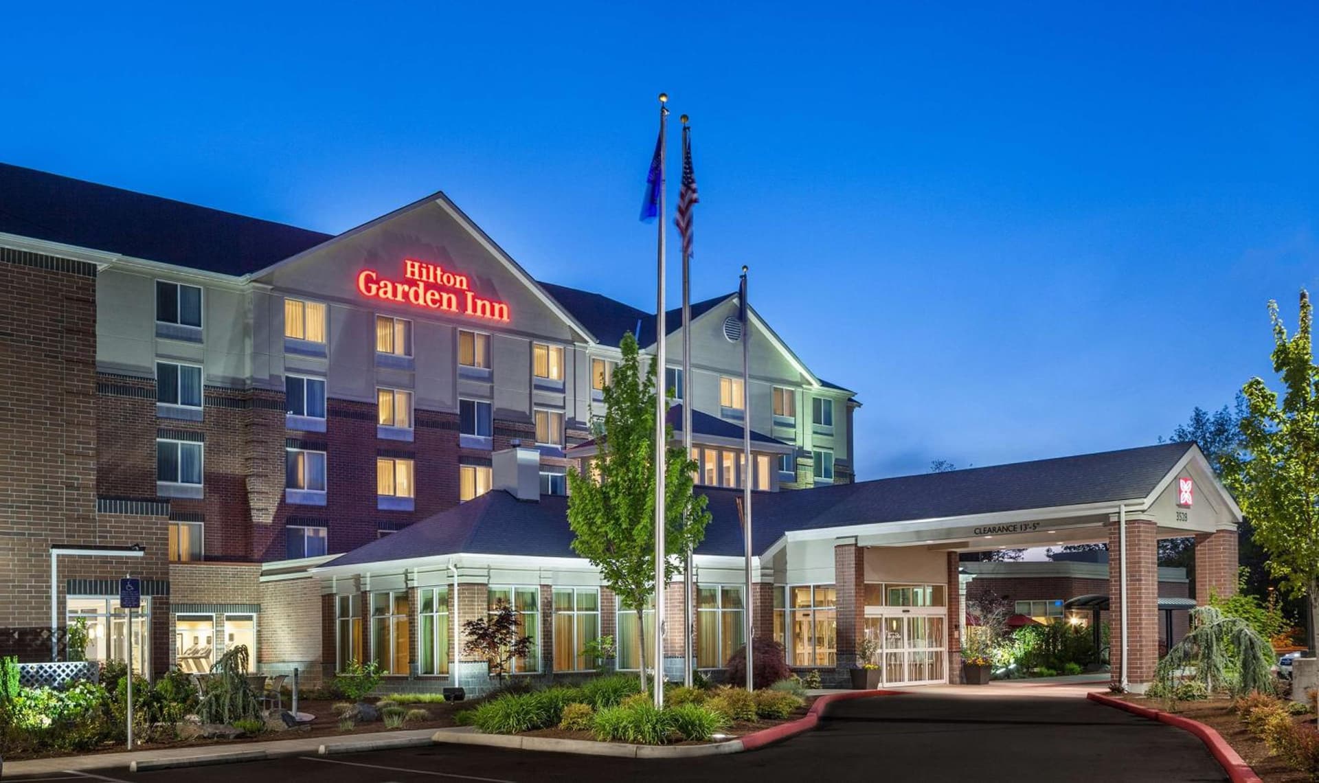 Hilton Garden Inn Eugene/Springfield featured exterior or lobby in Springfield, OR — similar hotel
