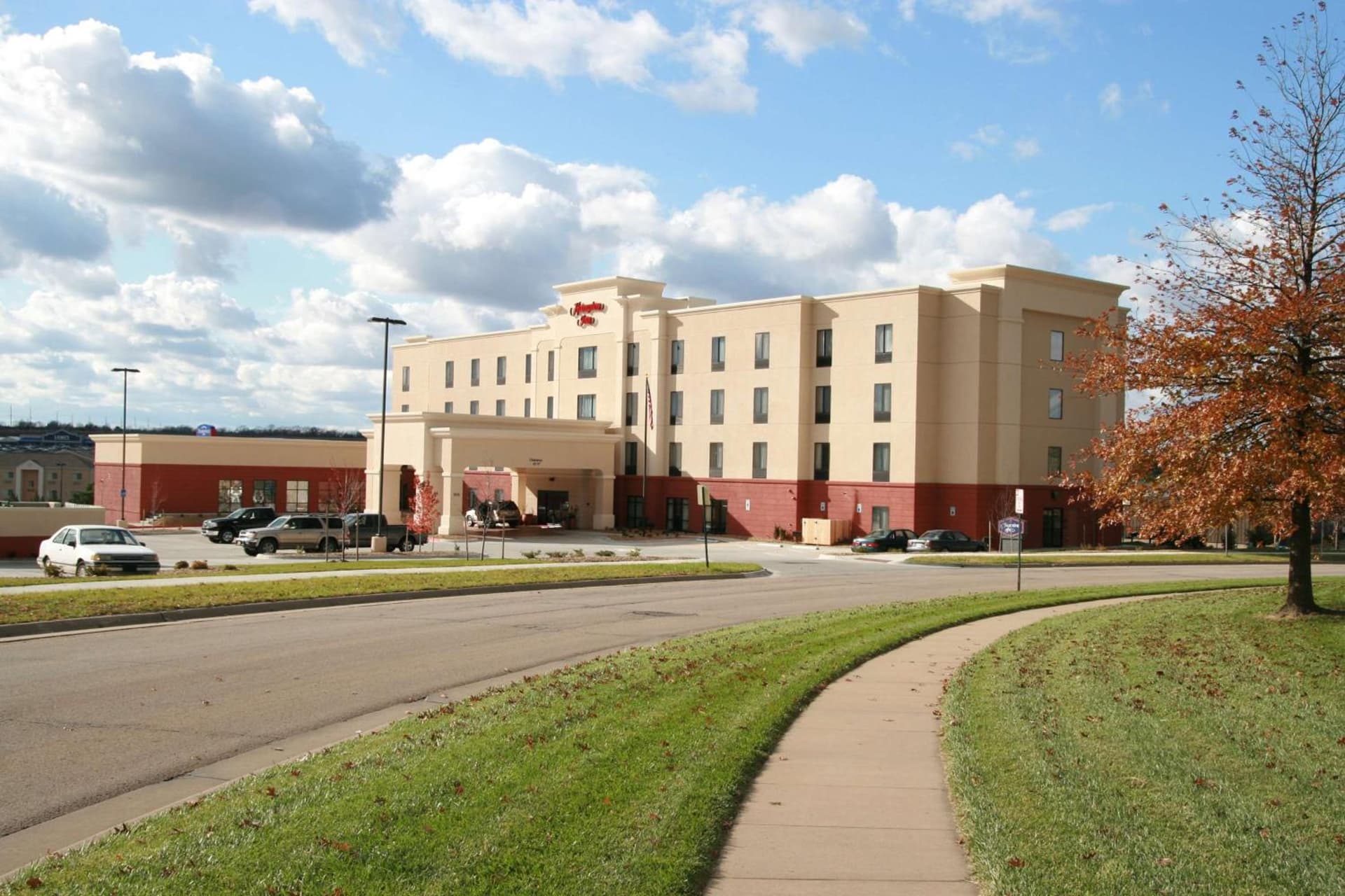 Hampton Inn Topeka featured exterior or lobby in Topeka, KS — similar hotel
