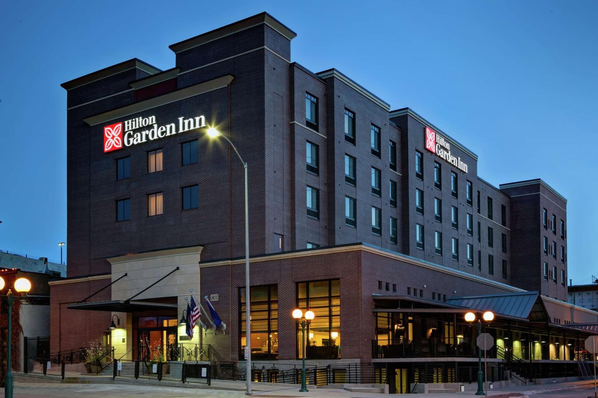 Hilton Garden Inn Lincoln Downtown/Haymarket featured exterior or lobby in Lincoln, NE — similar hotel