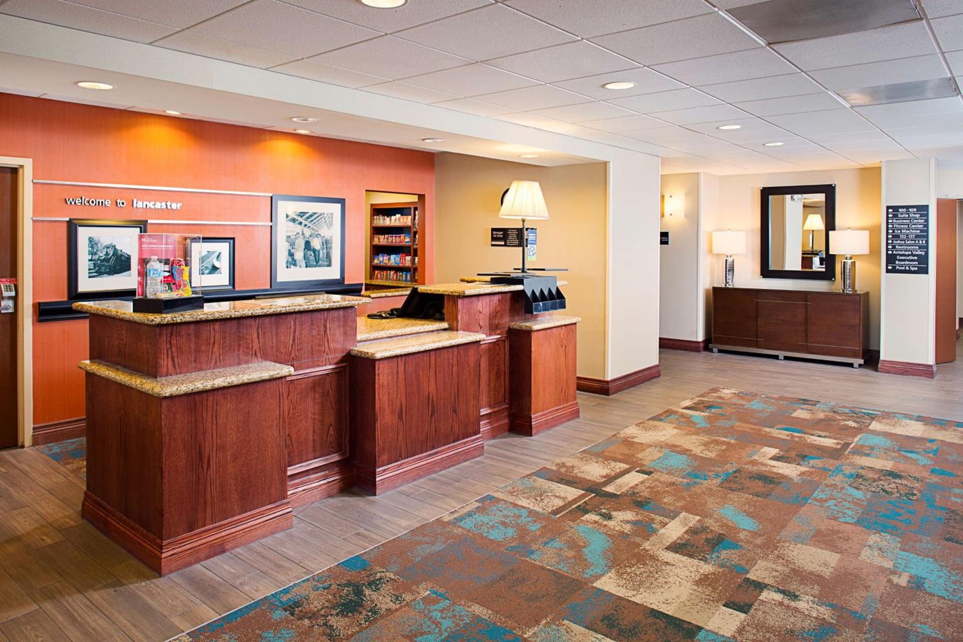 Hampton Inn & Suites Lancaster interior in Lancaster, CA — gallery photo 2