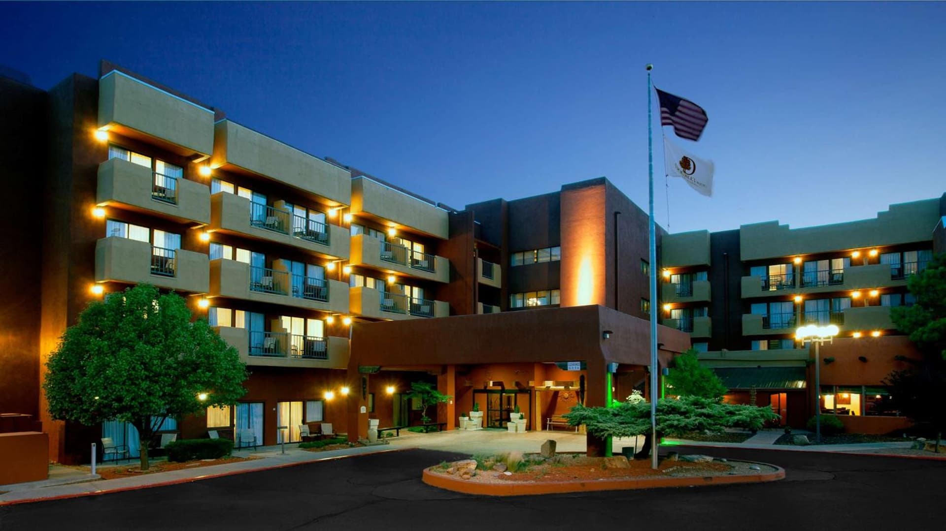 DoubleTree by Hilton Santa Fe property views in Santa Fe, NM — gallery photo 3