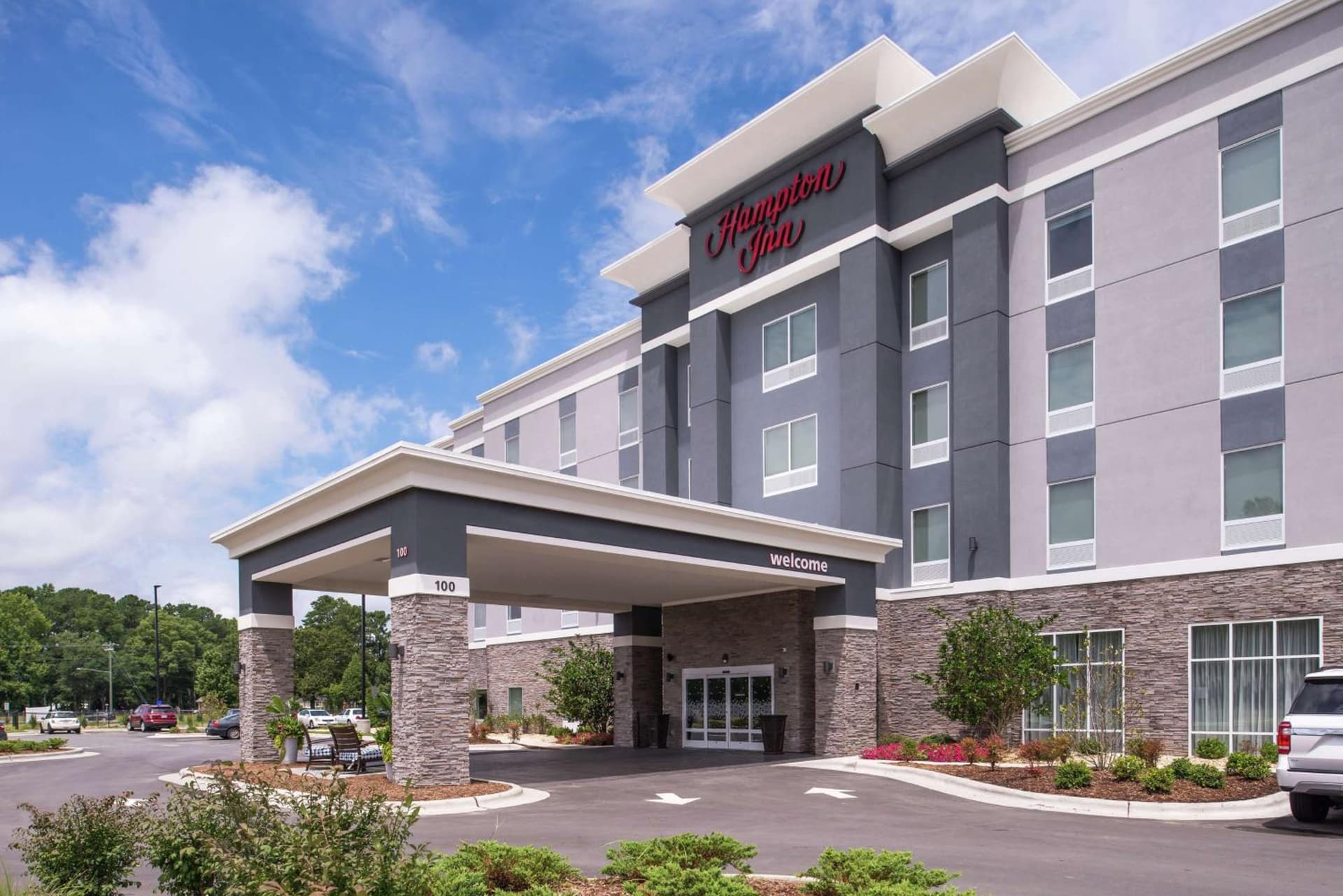 Hampton Inn Benson featured exterior or lobby in Benson, NC — similar hotel