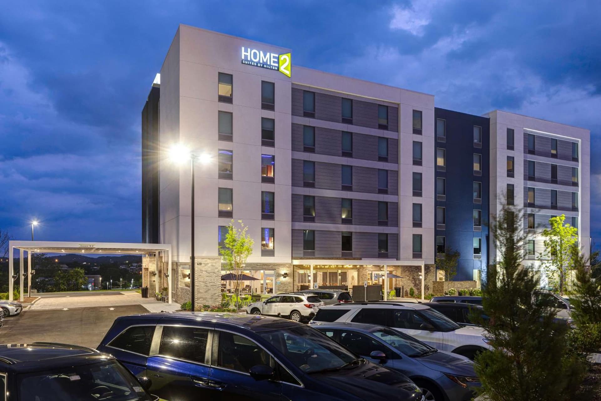 Home2 Suites By Hilton Nashville Downtown-Metrocenter property views in Nashville, TN — gallery photo 3