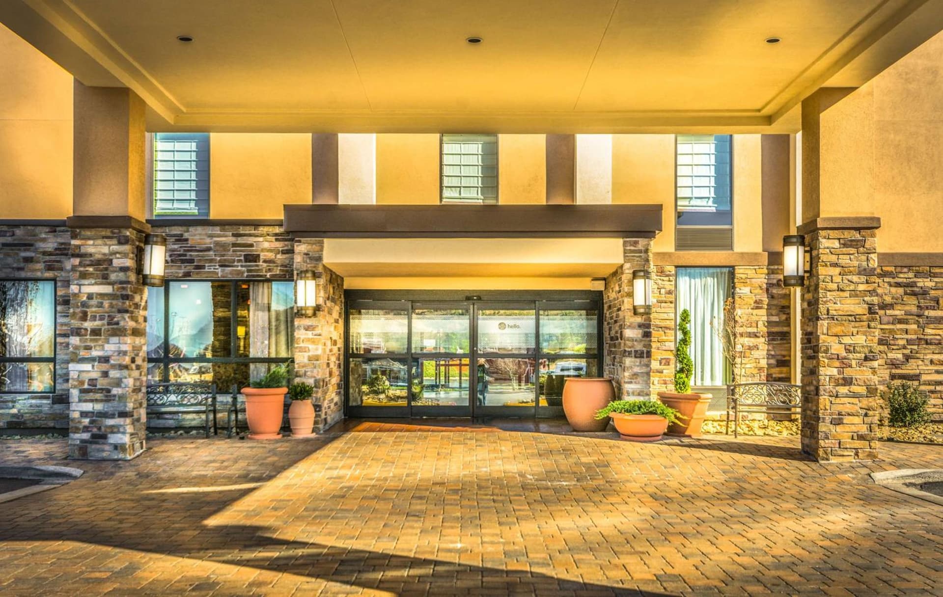 Hampton Inn Princeton property views in Princeton, WV — gallery photo 3