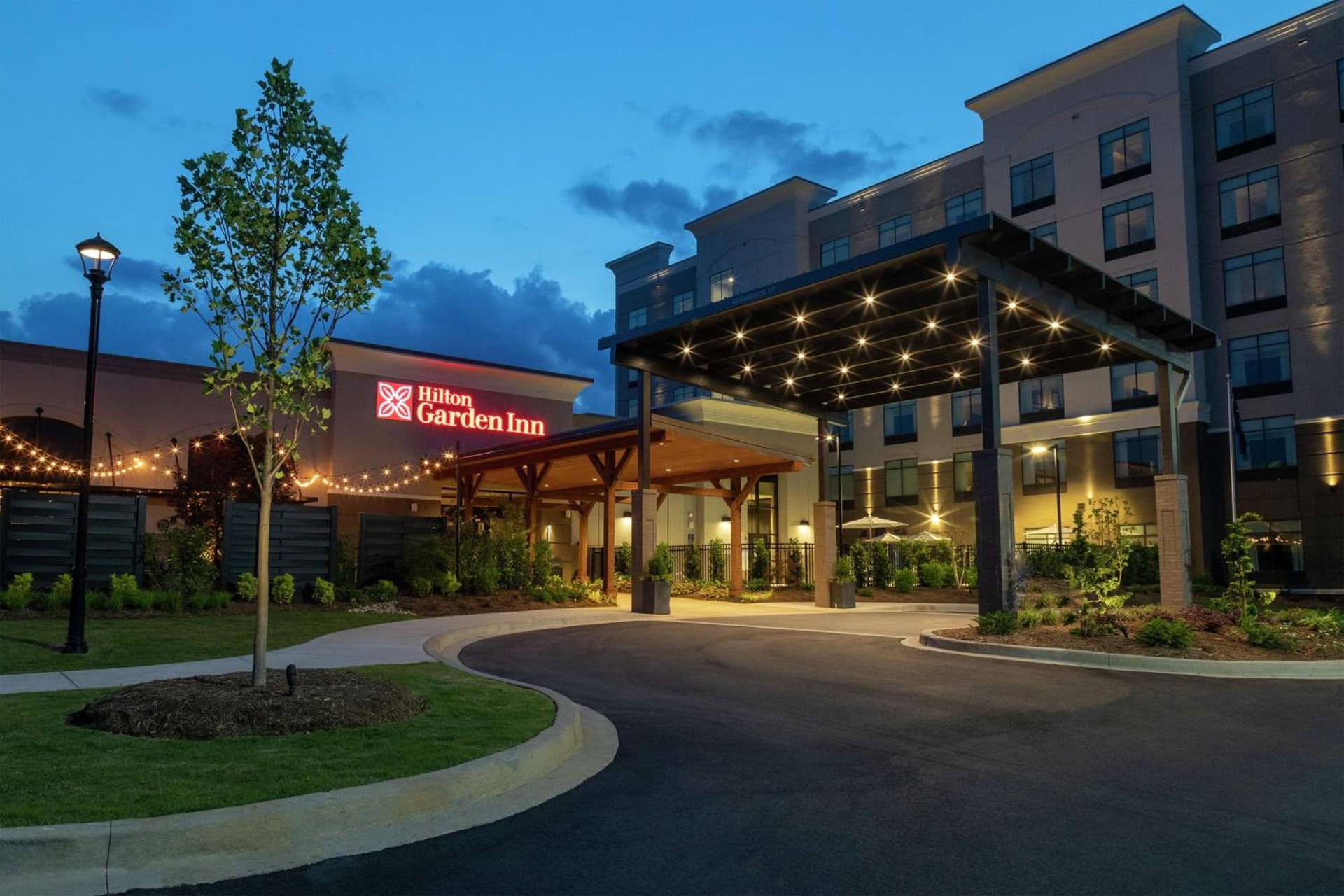 Hilton Garden Inn Spartanburg featured exterior or lobby in Spartanburg, SC — similar hotel