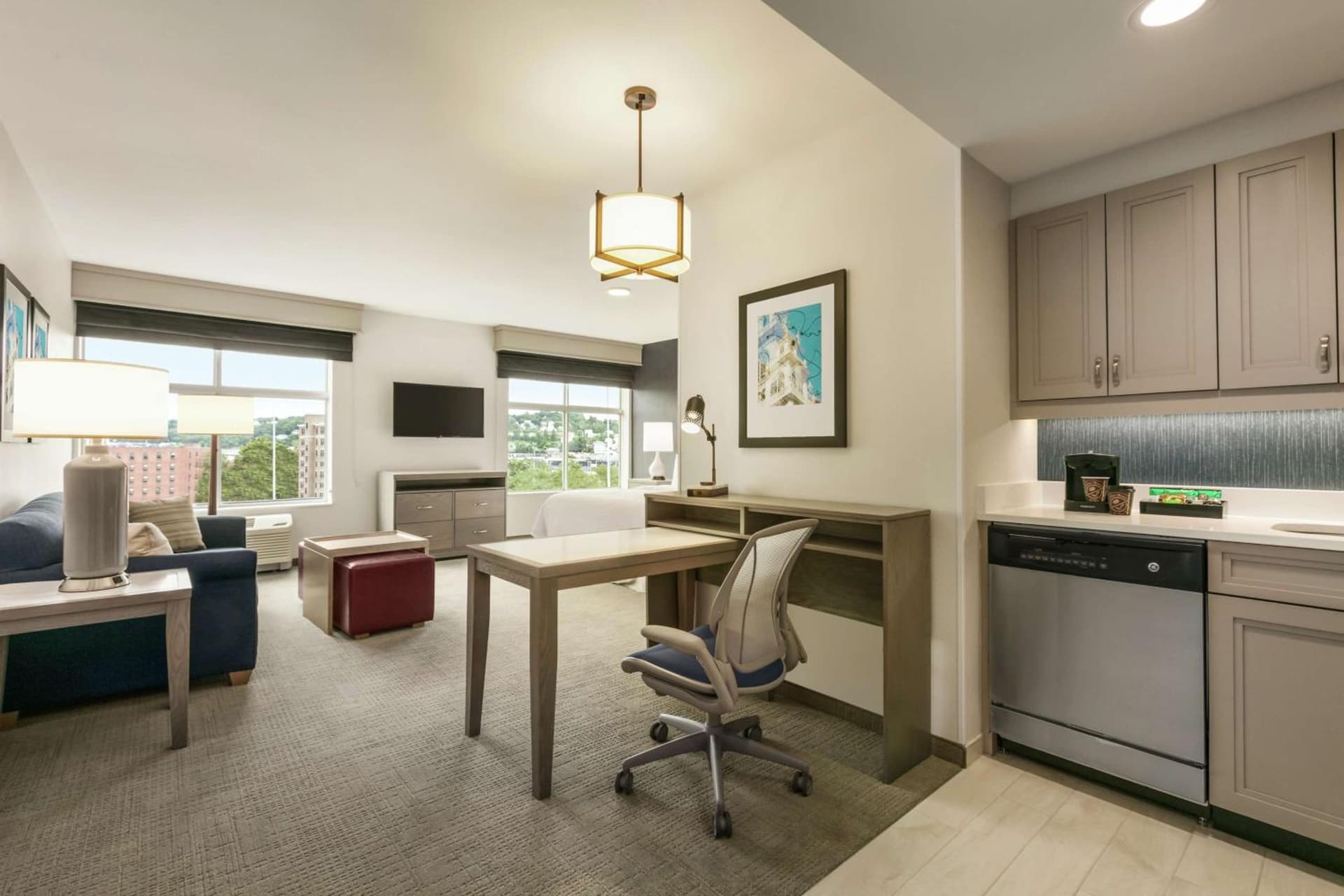 Homewood Suites By Hilton Worcester property views in Worcester, MA — gallery photo 3
