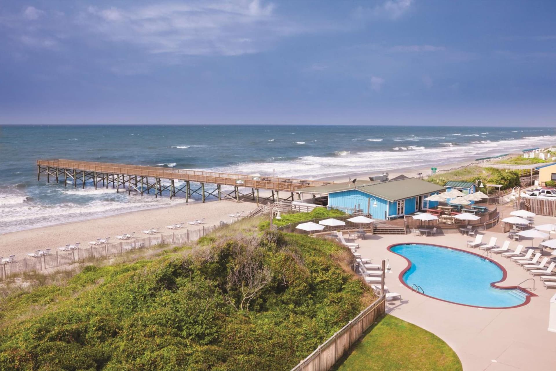 DoubleTree by Hilton Atlantic Beach Oceanfront property views in Atlantic Beach, NC — gallery photo 3