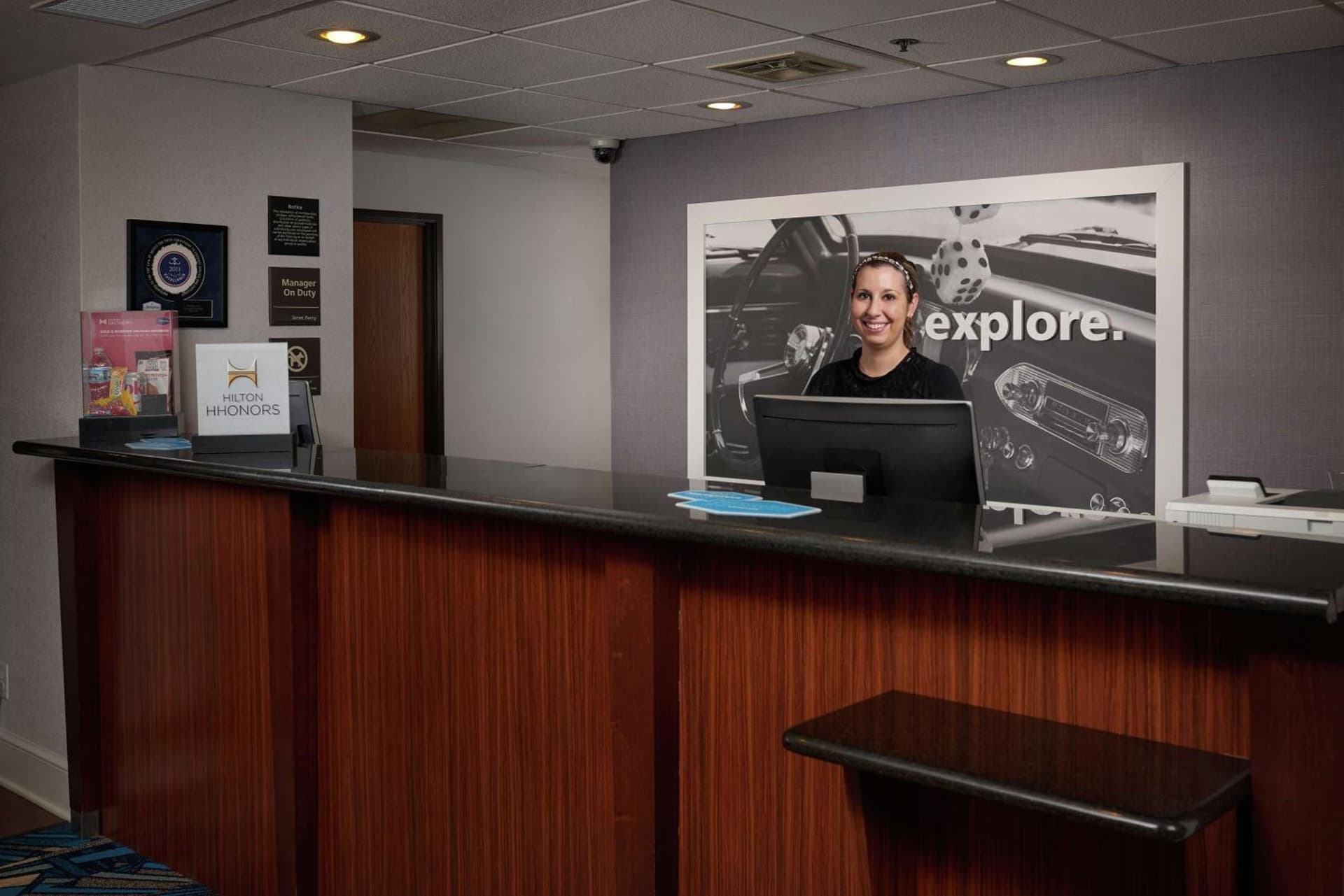 Hampton Inn by Hilton Youngstown-West I-80 featured exterior or lobby in Mineral Ridge, OH — similar hotel