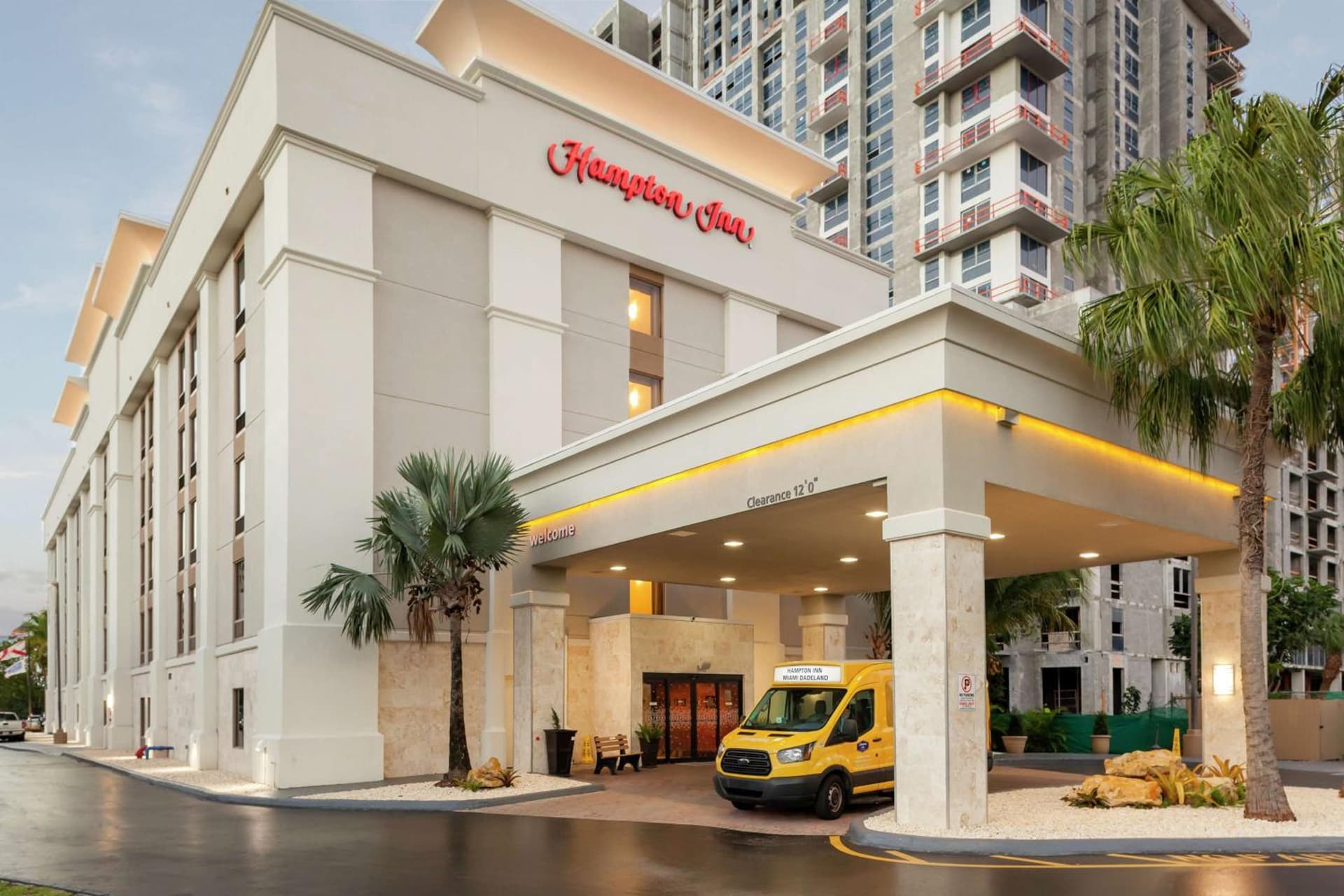 Hampton Inn Miami/Dadeland exterior or lobby in South Miami, FL — main listing photo