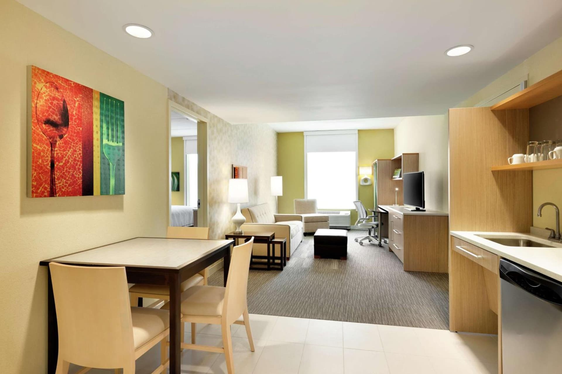 Home2 Suites by Hilton Saratoga Malta interior in Malta, NY — gallery photo 2