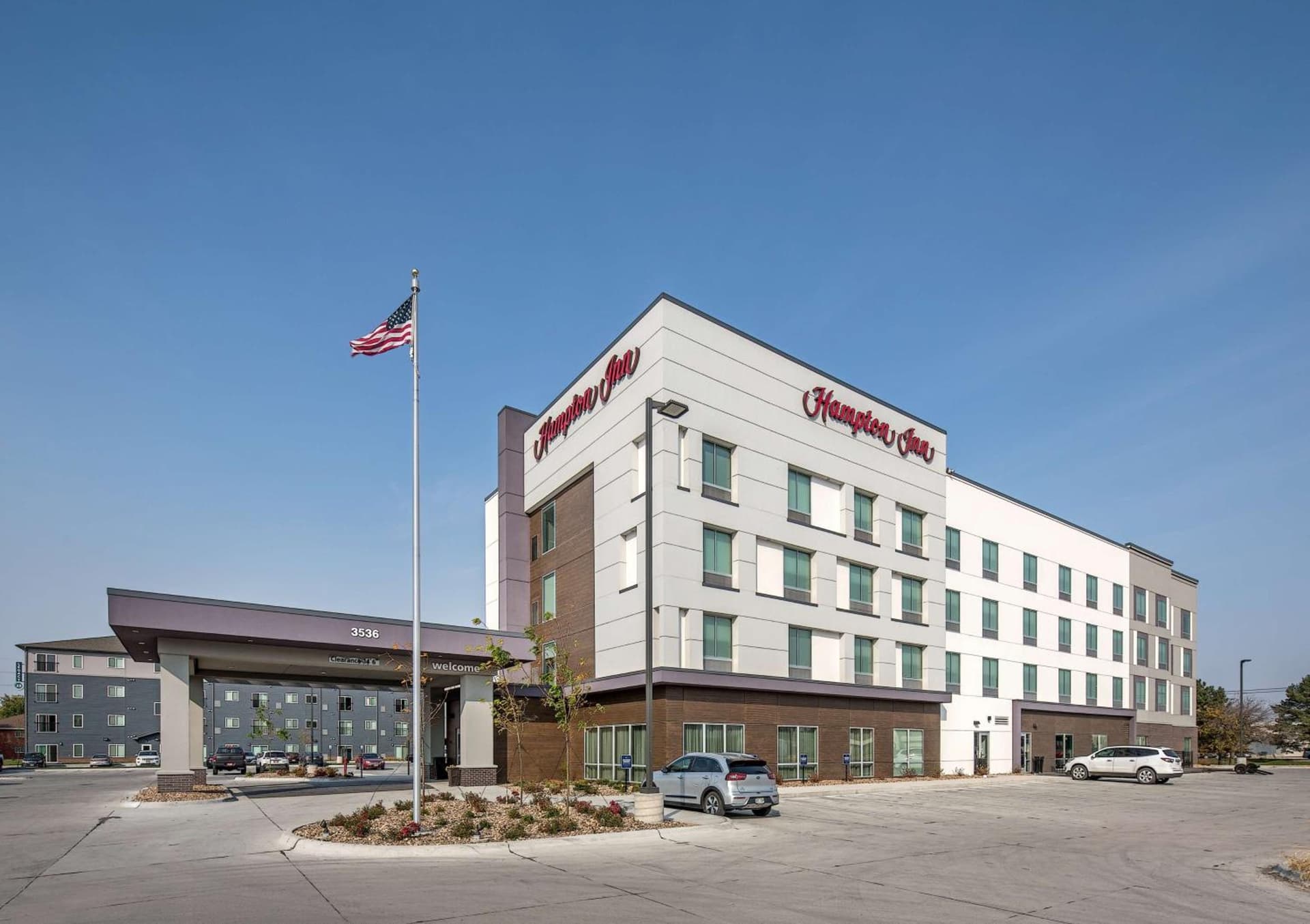 Hampton Inn Columbus featured exterior or lobby in Columbus, NE — similar hotel