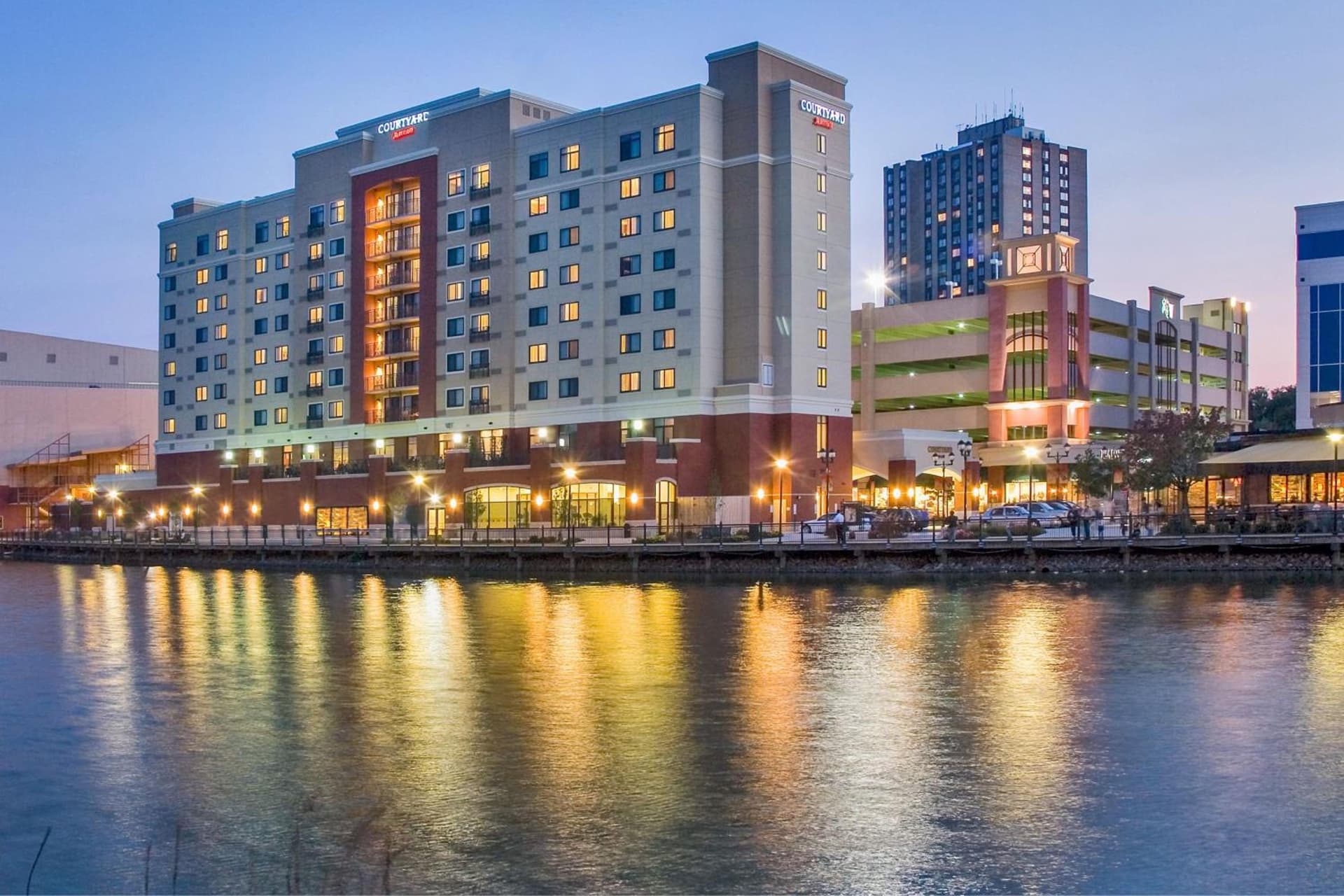 Courtyard by Marriott Gaithersburg Washingtonian Center featured exterior or lobby in Gaithersburg, MD — similar hotel