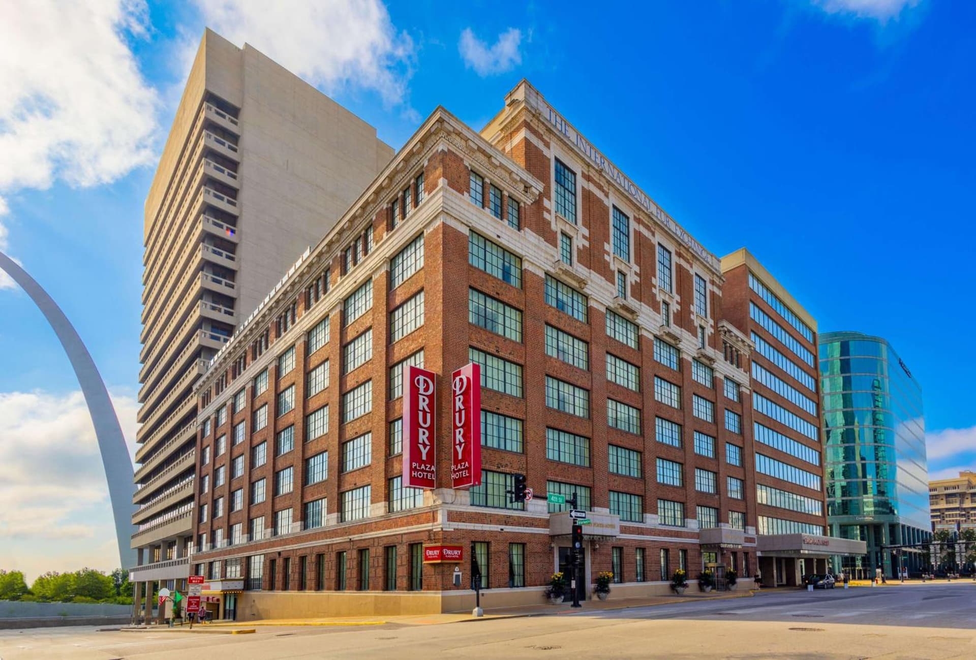 Drury Plaza St. Louis at the Arch exterior or lobby in Saint Louis, MO — main listing photo