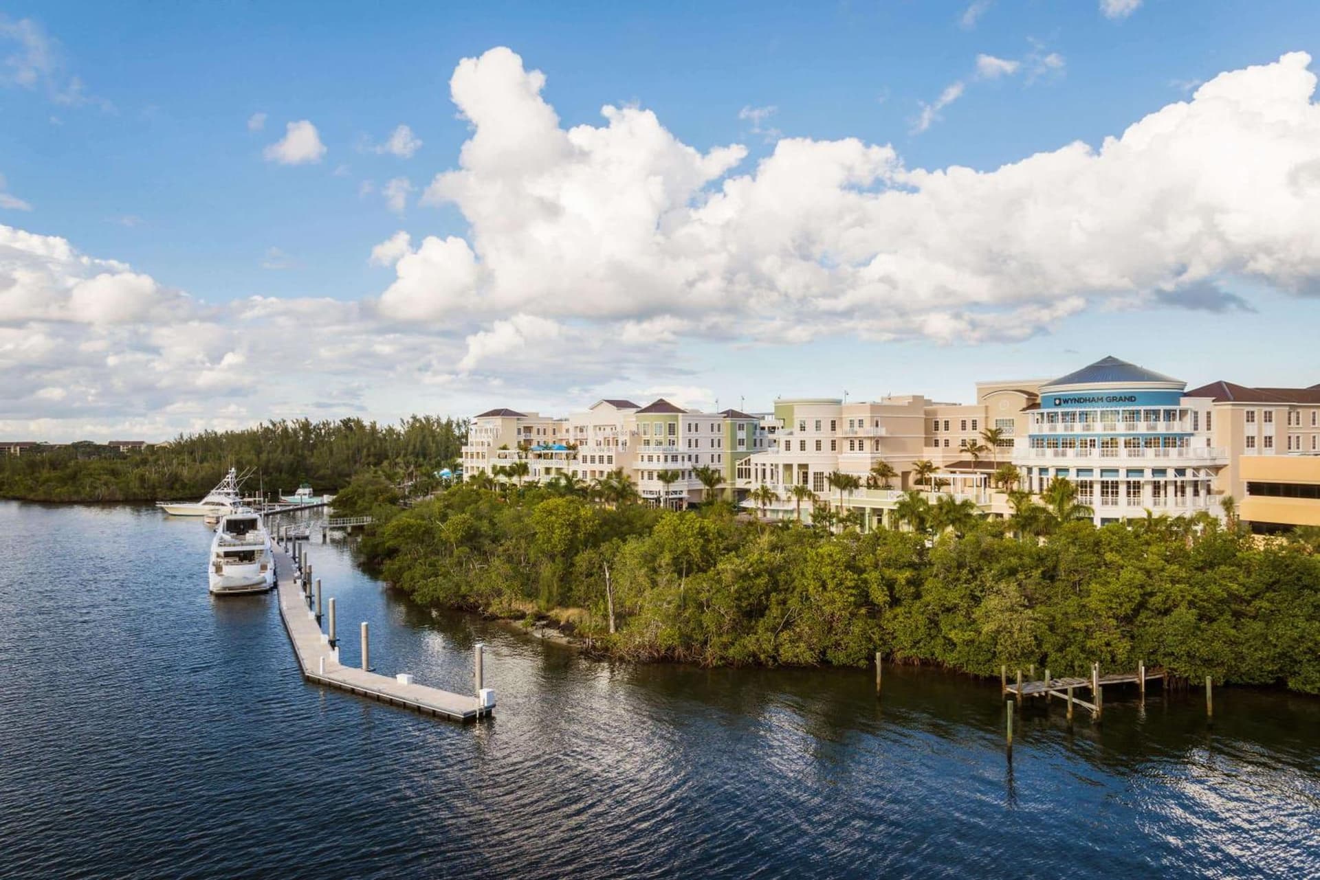 Wyndham Grand Jupiter at Harbourside Place property views in Jupiter, FL — gallery photo 3