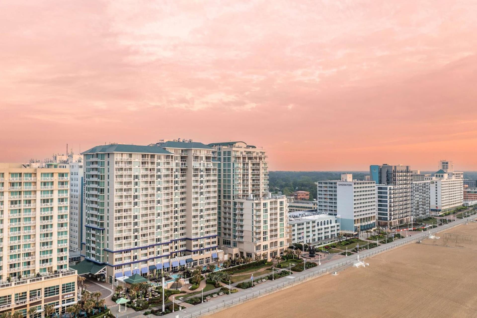 Hilton Vacation Club Oceanaire Virginia Beach property views in Virginia Beach, VA — gallery photo 3