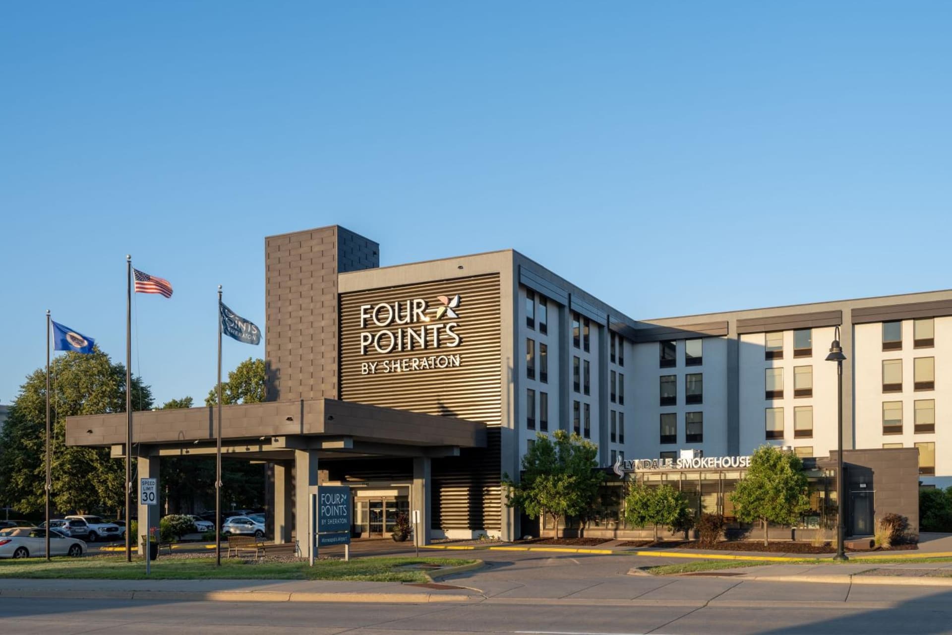 Four Points by Sheraton Mall of America Minneapolis Airport featured exterior or lobby in Richfield, MN — similar hotel