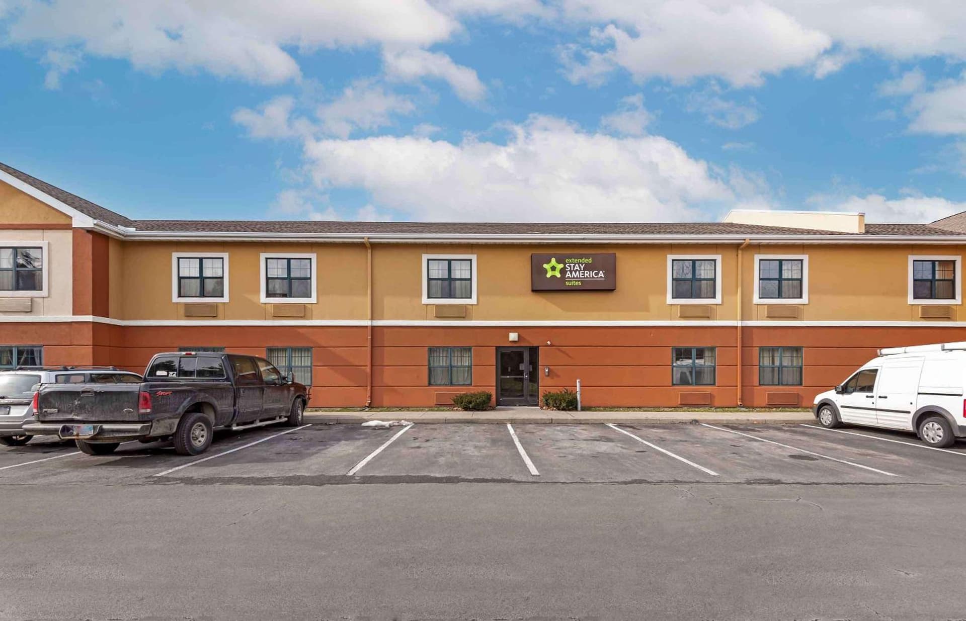 Studio 6 Extended Stay Rochester Greece NY exterior or lobby in Greece, NY — main listing photo